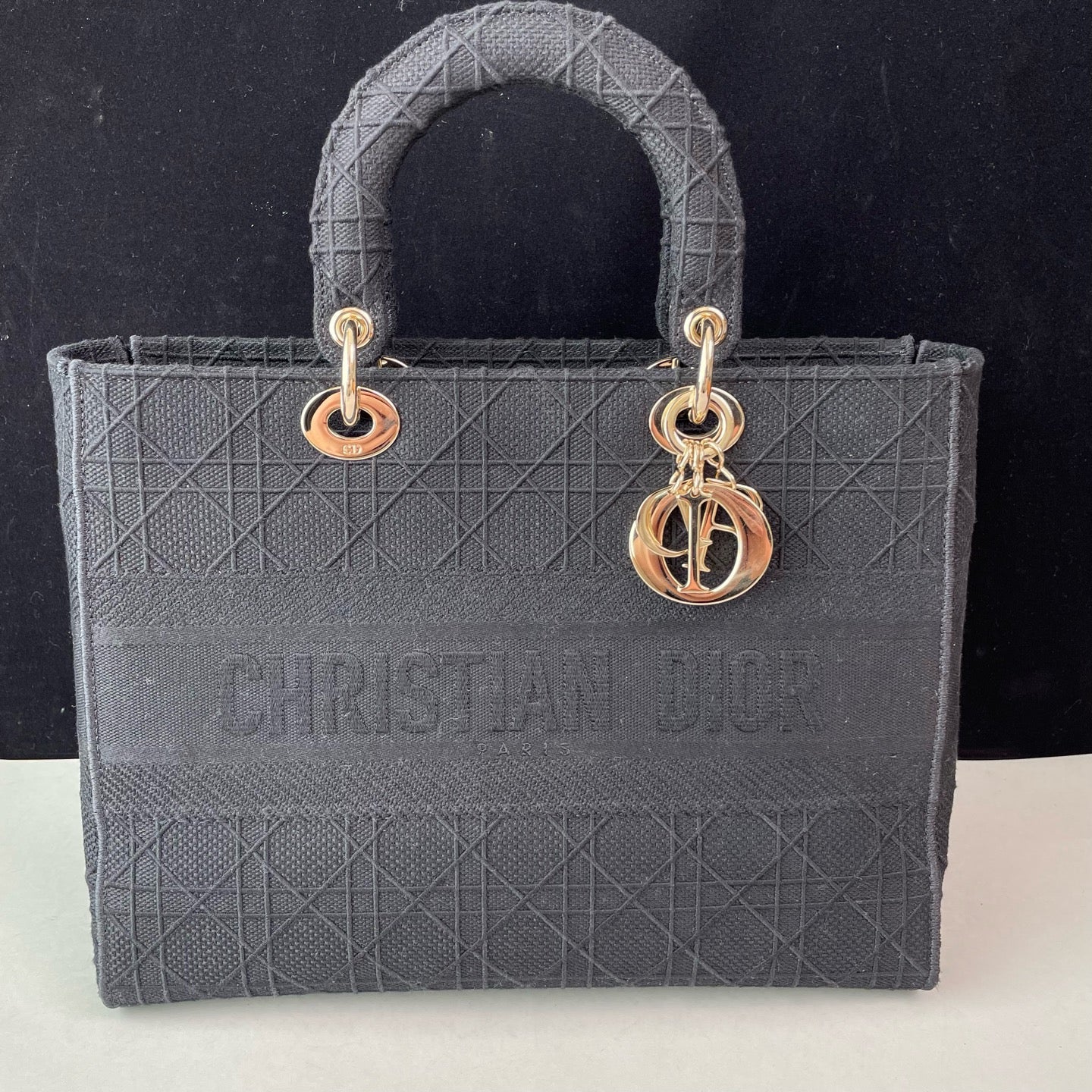 Dior - Lady Dior - Cloth - Black - (medium)