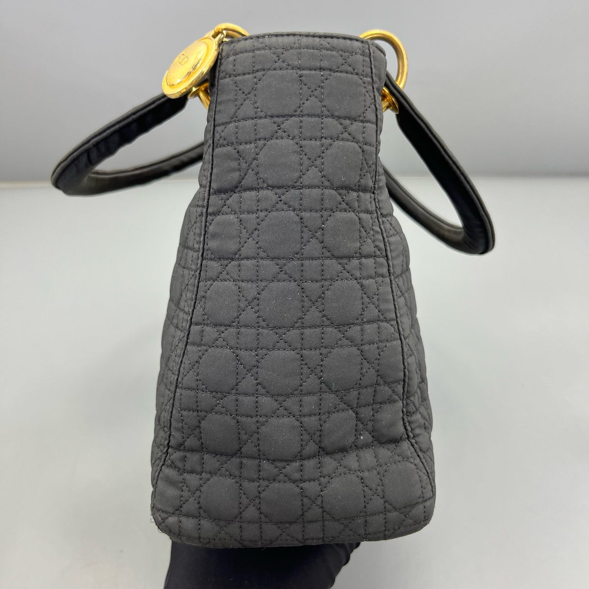 Dior - Lady Dior - Cloth - Black - (Medium)