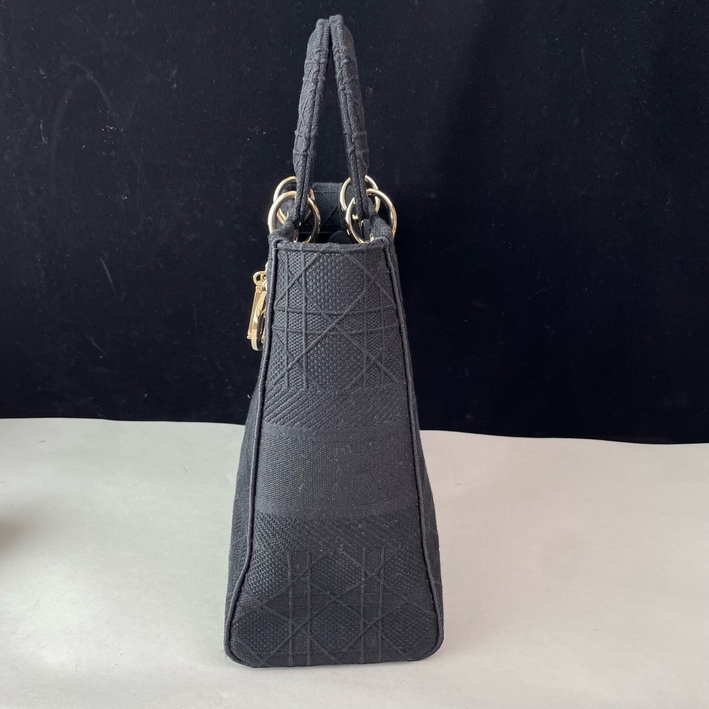 Dior - Lady Dior - Cloth - Black - (medium)