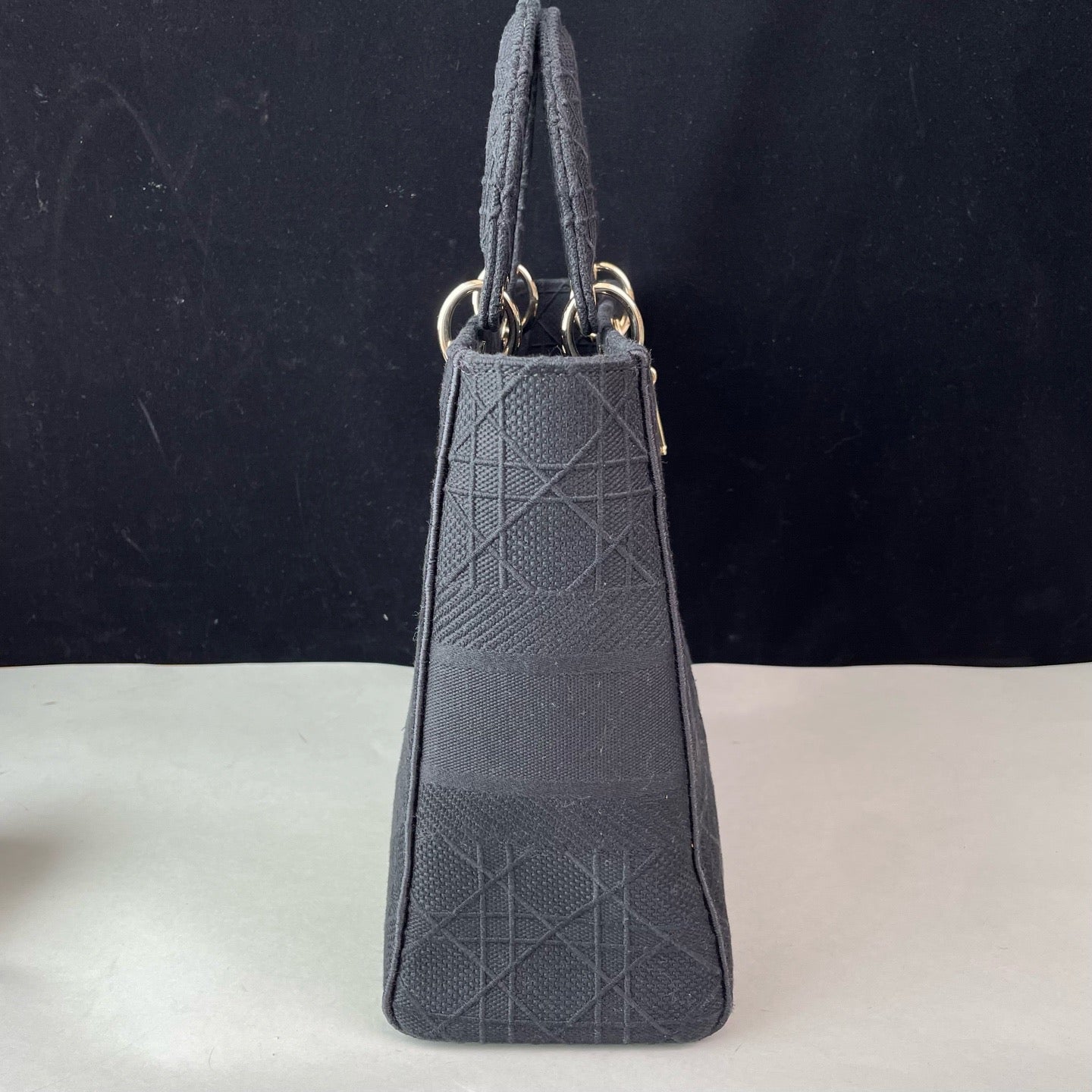 Dior - Lady Dior - Cloth - Black - (medium)