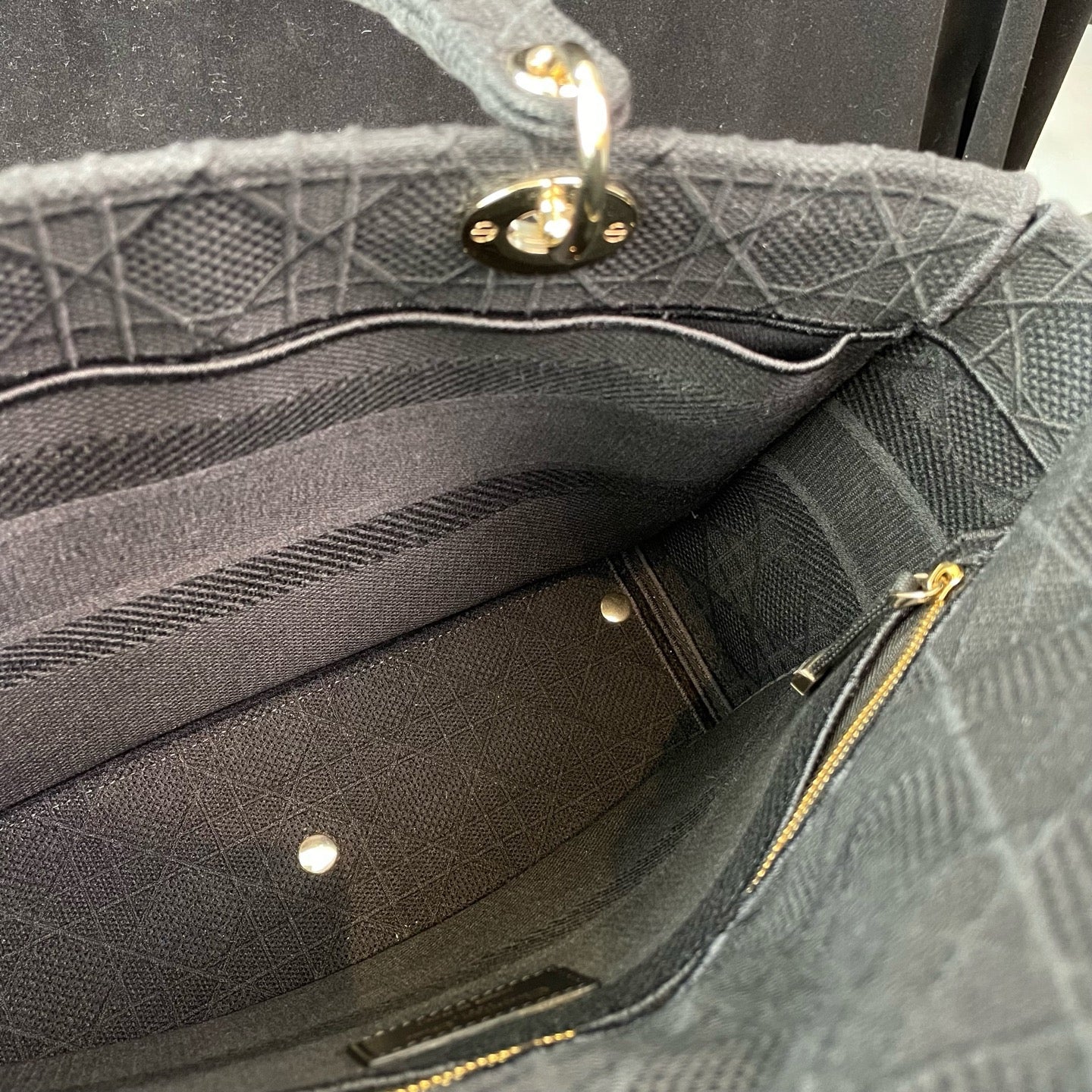 Dior - Lady Dior - Cloth - Black - (medium)