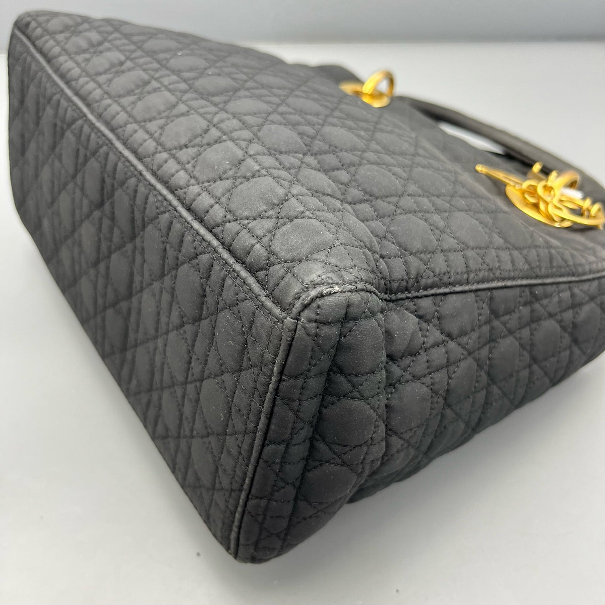 Dior - Lady Dior - Cloth - Black - (Medium)