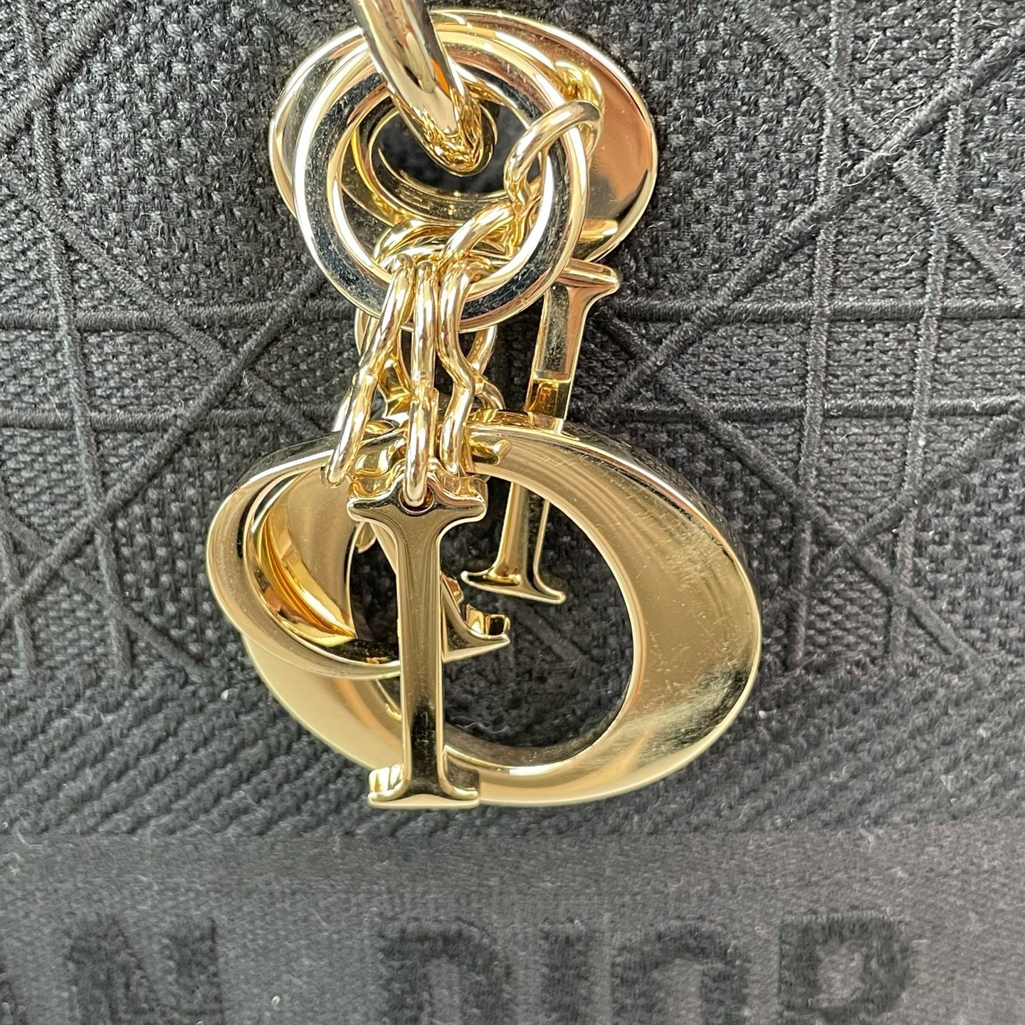 Dior - Lady Dior - Cloth - Black - (medium)