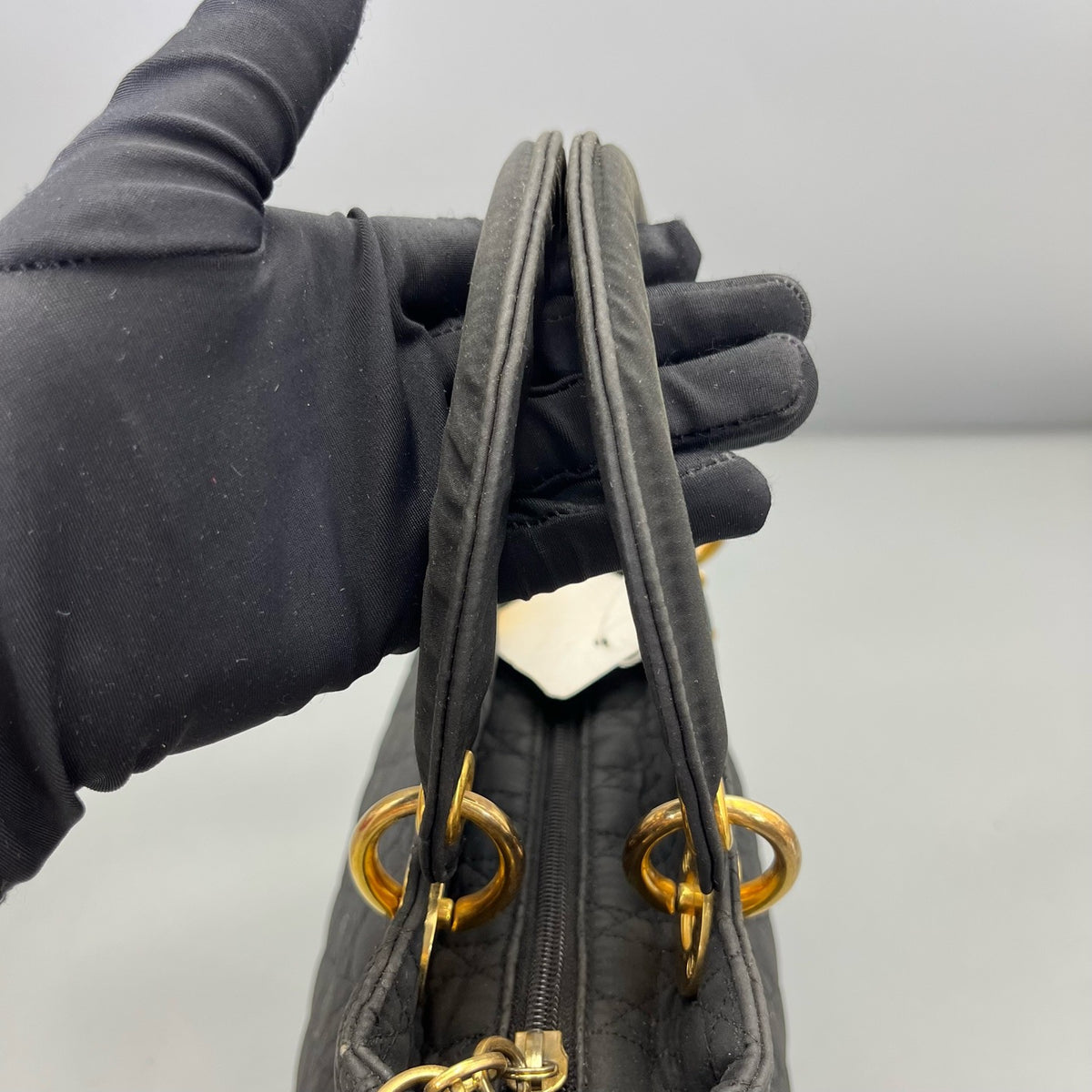 Dior - Lady Dior - Cloth - Black - (Medium)