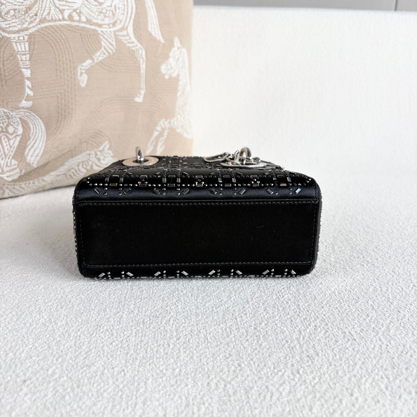 Dior - Lady Dior - Cloth - Black - (mini)