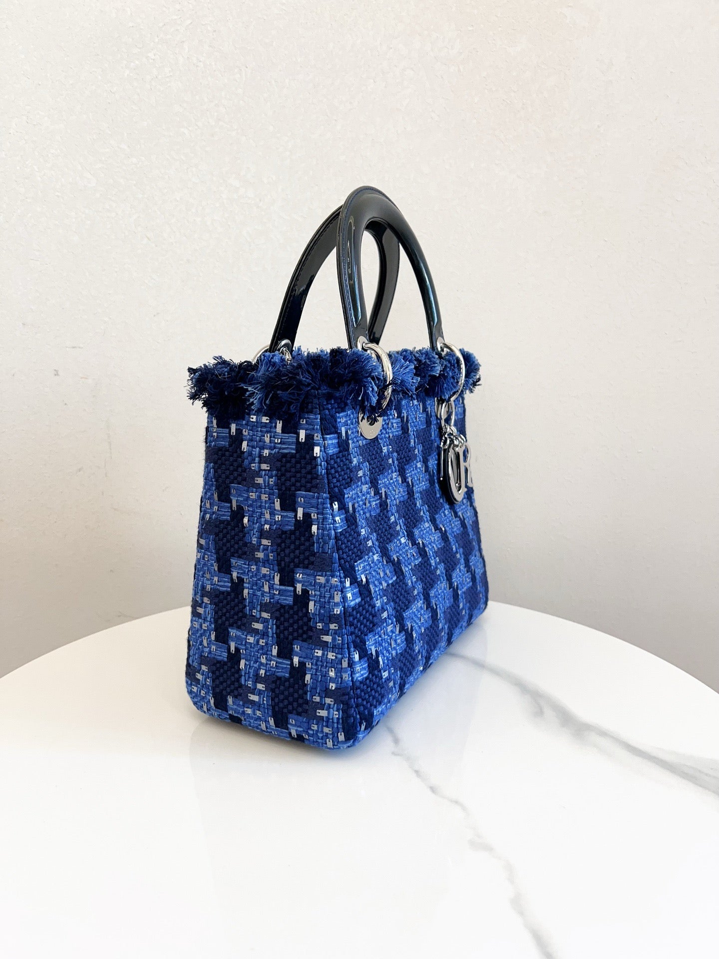 Dior - Lady Dior - Cloth - Blue - (medium)