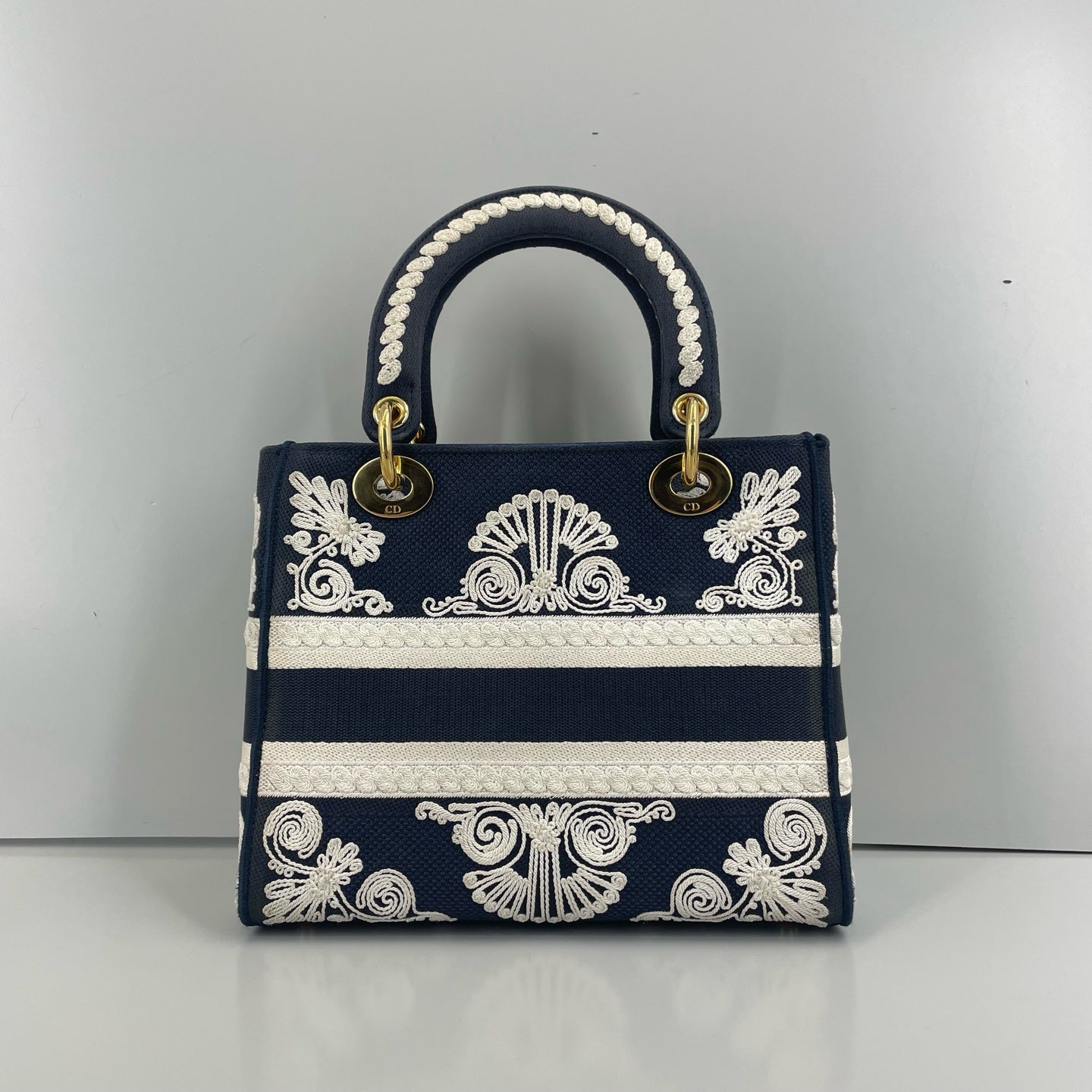 Dior - Lady Dior - Cloth - Blue - (medium)