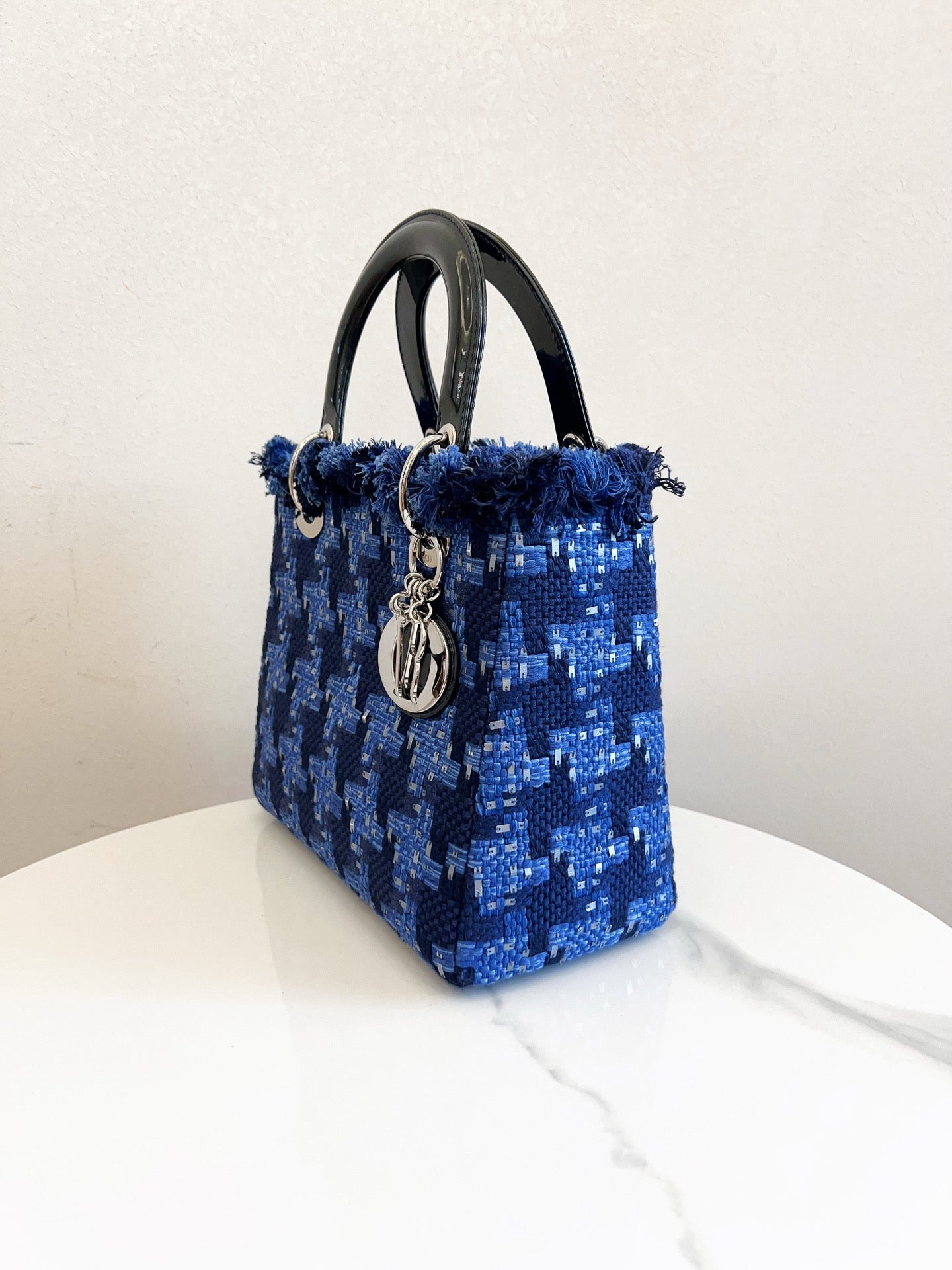 Dior - Lady Dior - Cloth - Blue - (medium)