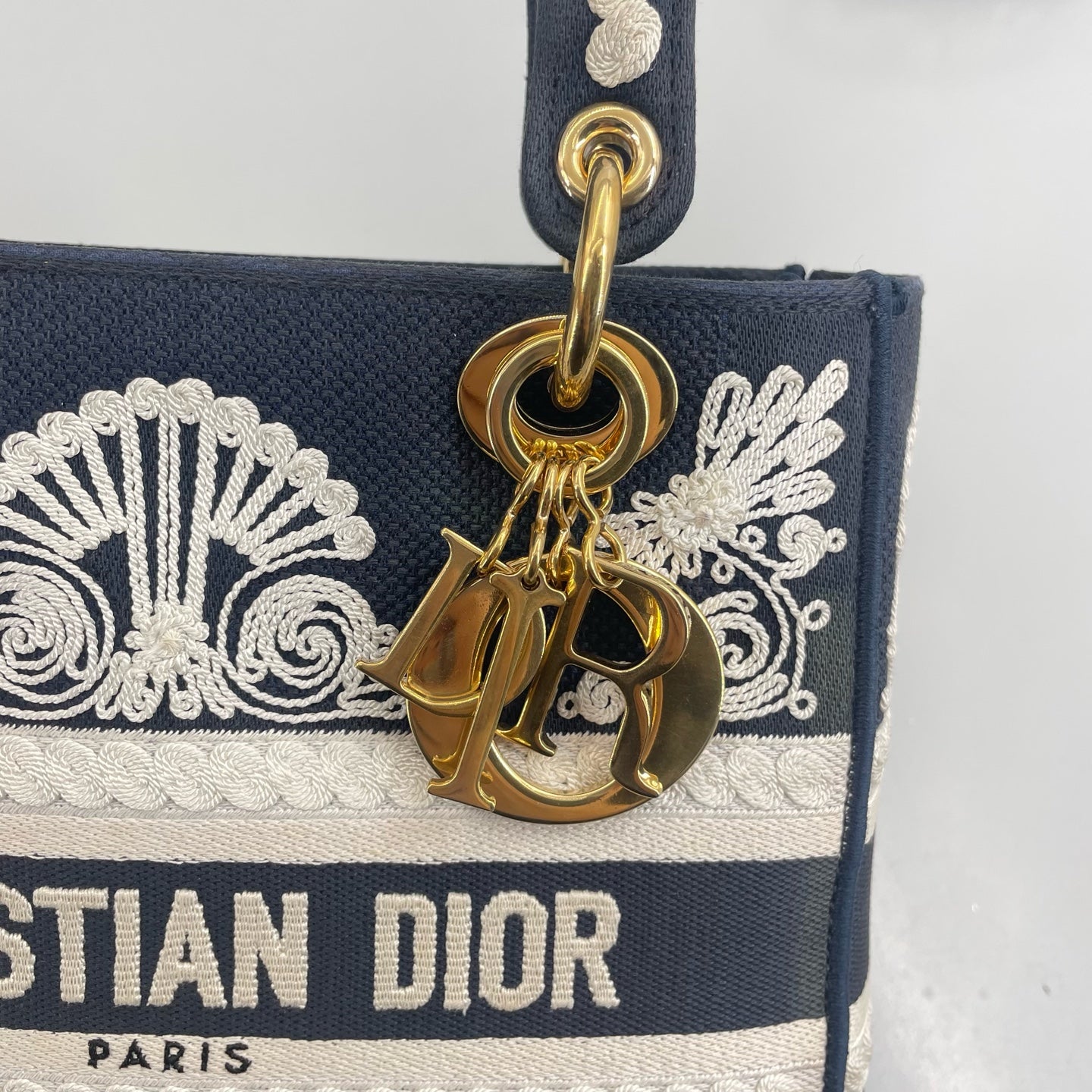 Dior - Lady Dior - Cloth - Blue - (medium)