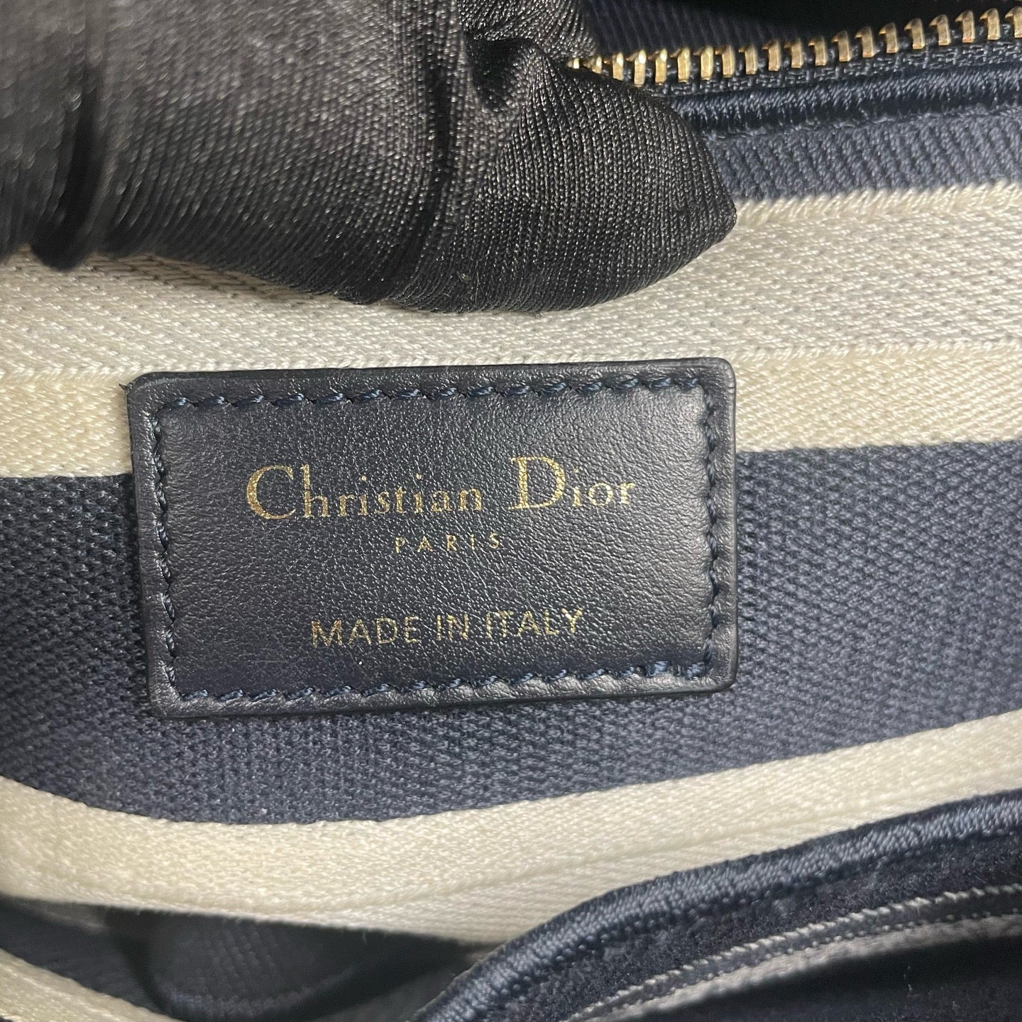 Dior - Lady Dior - Cloth - Blue - (medium)