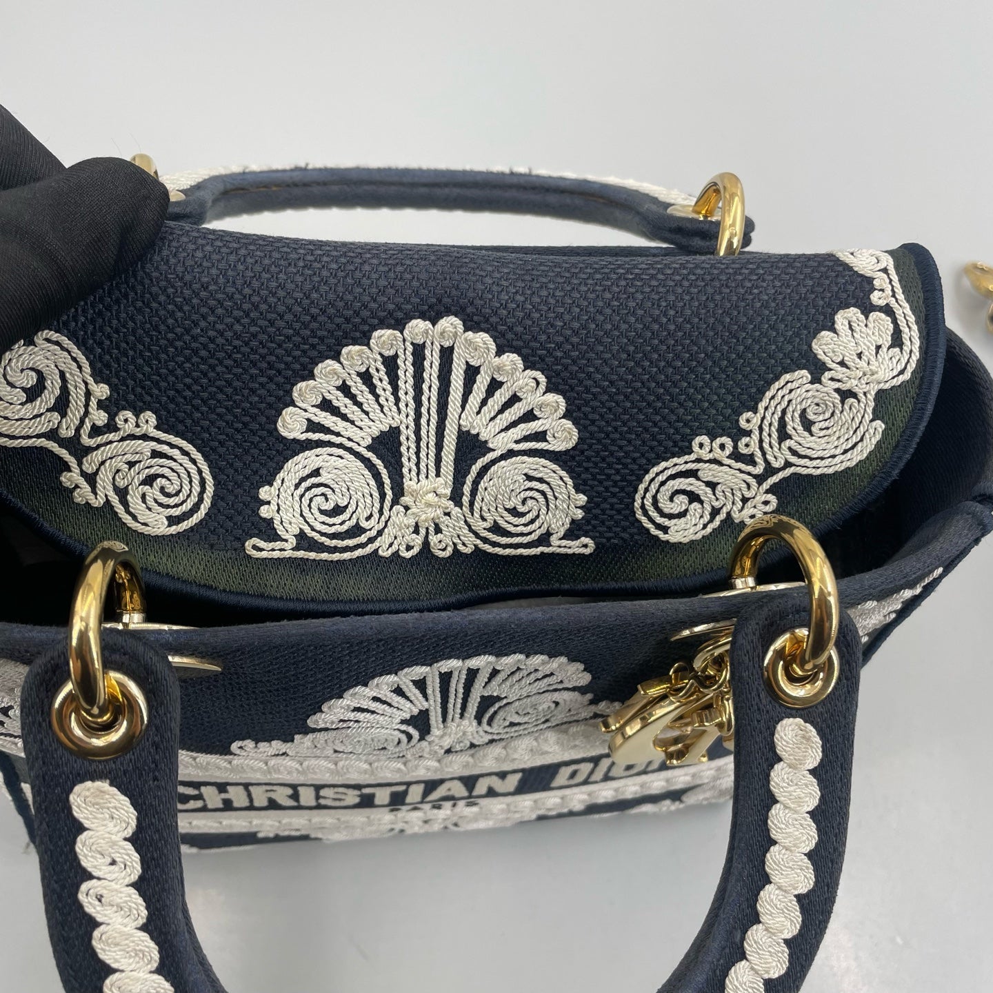 Dior - Lady Dior - Cloth - Blue - (medium)