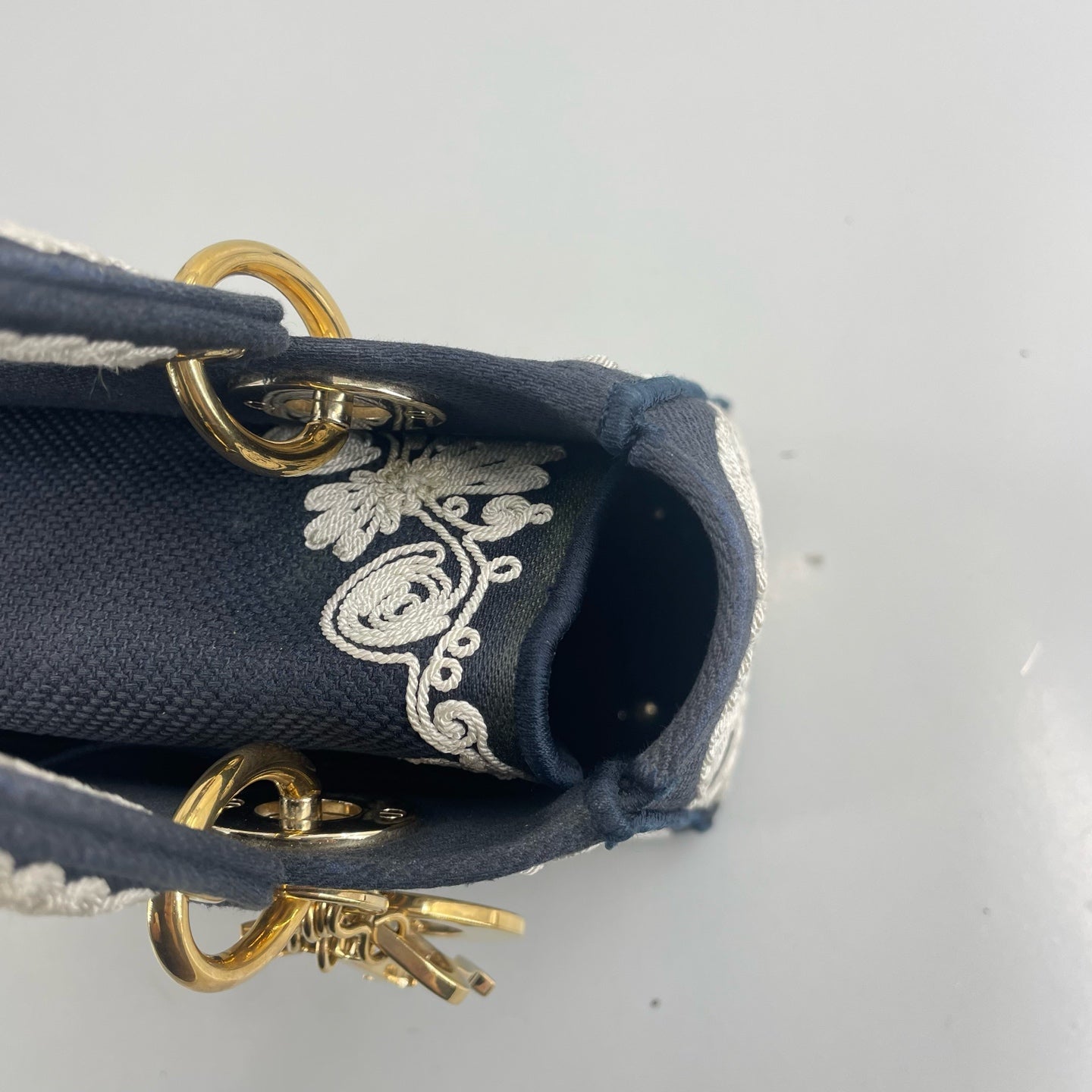 Dior - Lady Dior - Cloth - Blue - (medium)