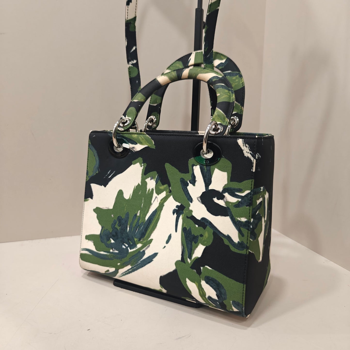 Dior - Lady Dior - Cloth - Green - (Small)