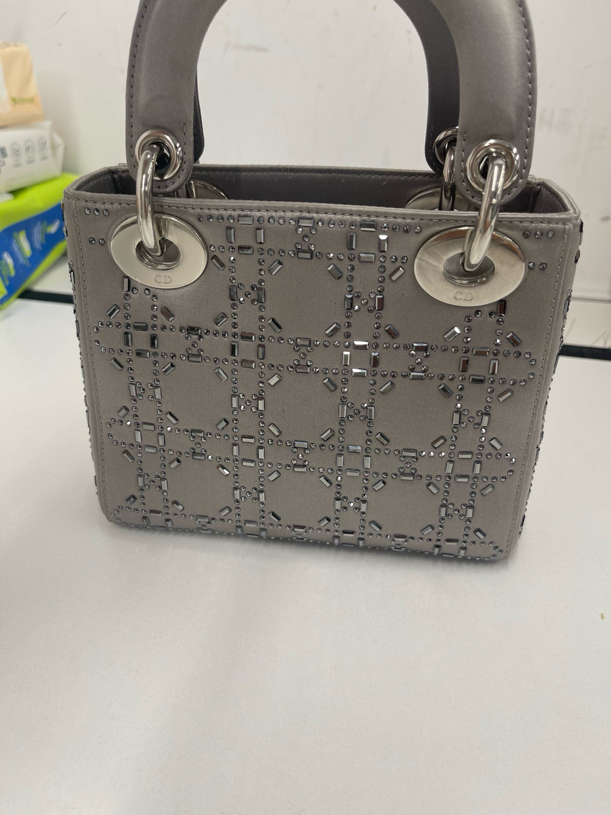 Dior - Lady Dior - Cloth - Grey