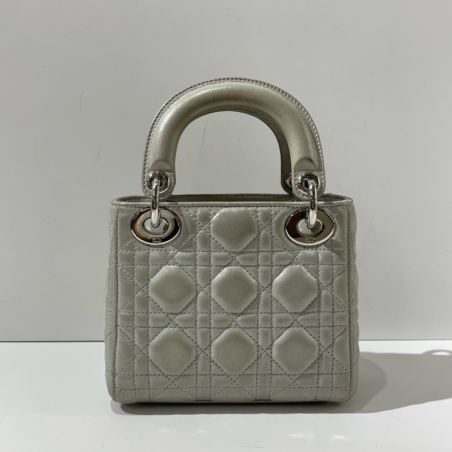 Dior - Lady Dior - Cloth - Grey - (mini)