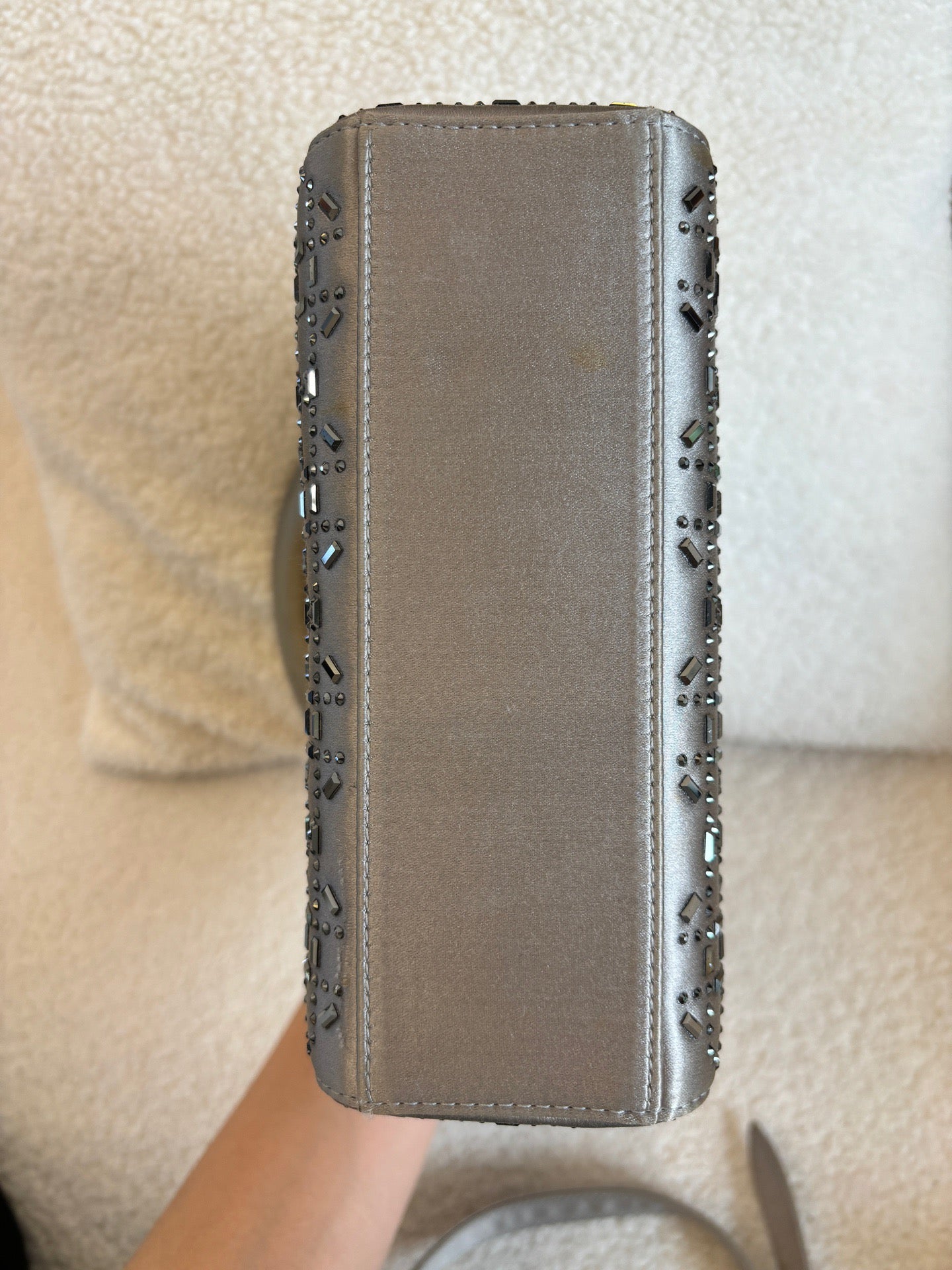 Dior - Lady Dior - Cloth - Grey - (mini)