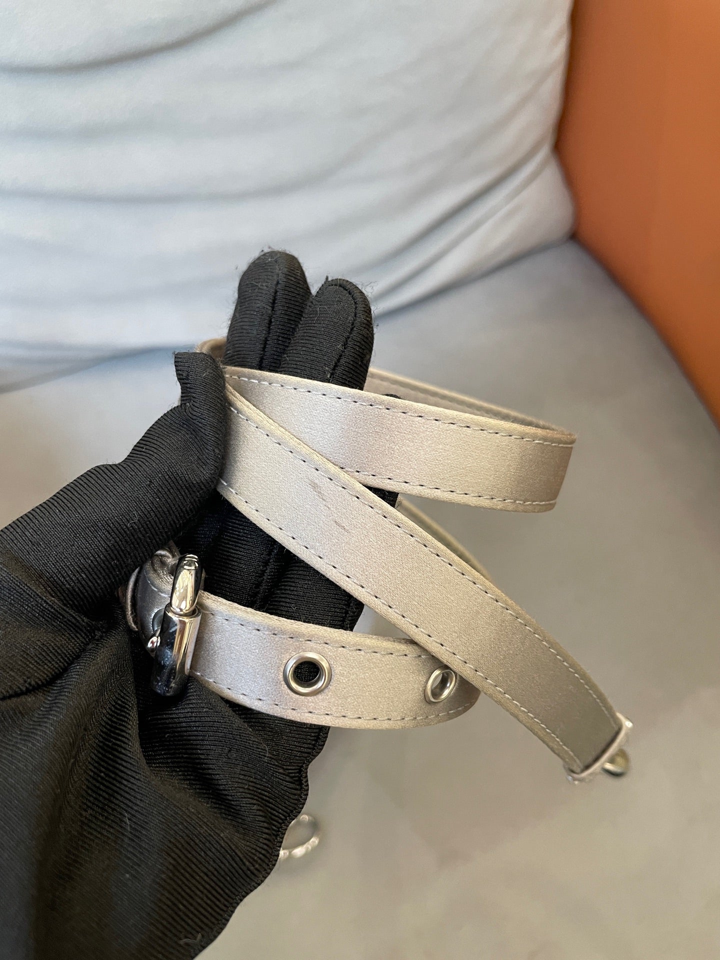Dior - Lady Dior - Cloth - Grey - (mini)