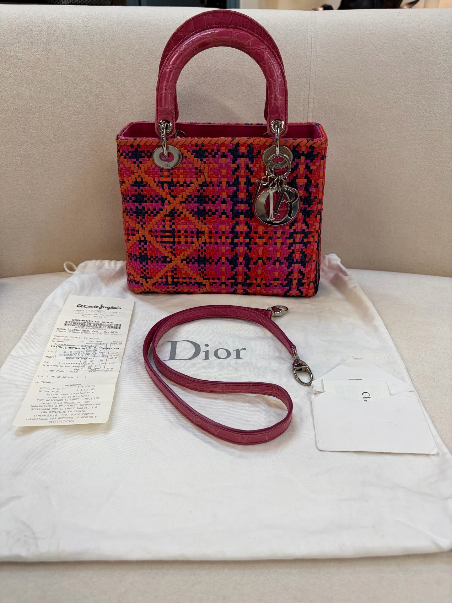 Dior - Lady Dior - Cloth - Multicolour - (medium)