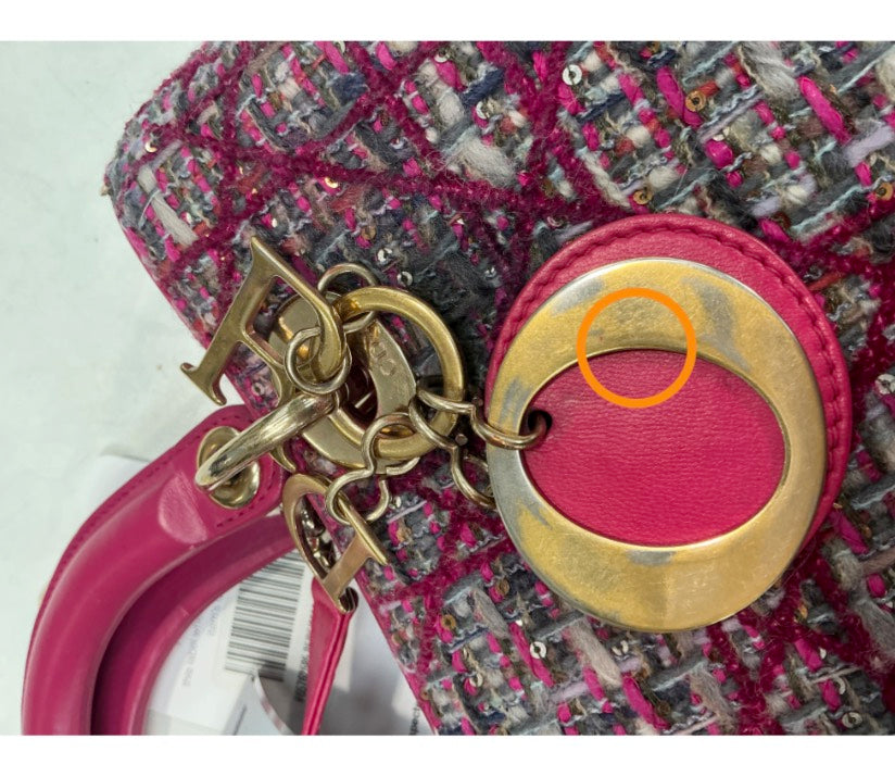 Dior - Lady Dior - Cloth - Multicolour - (Medium)