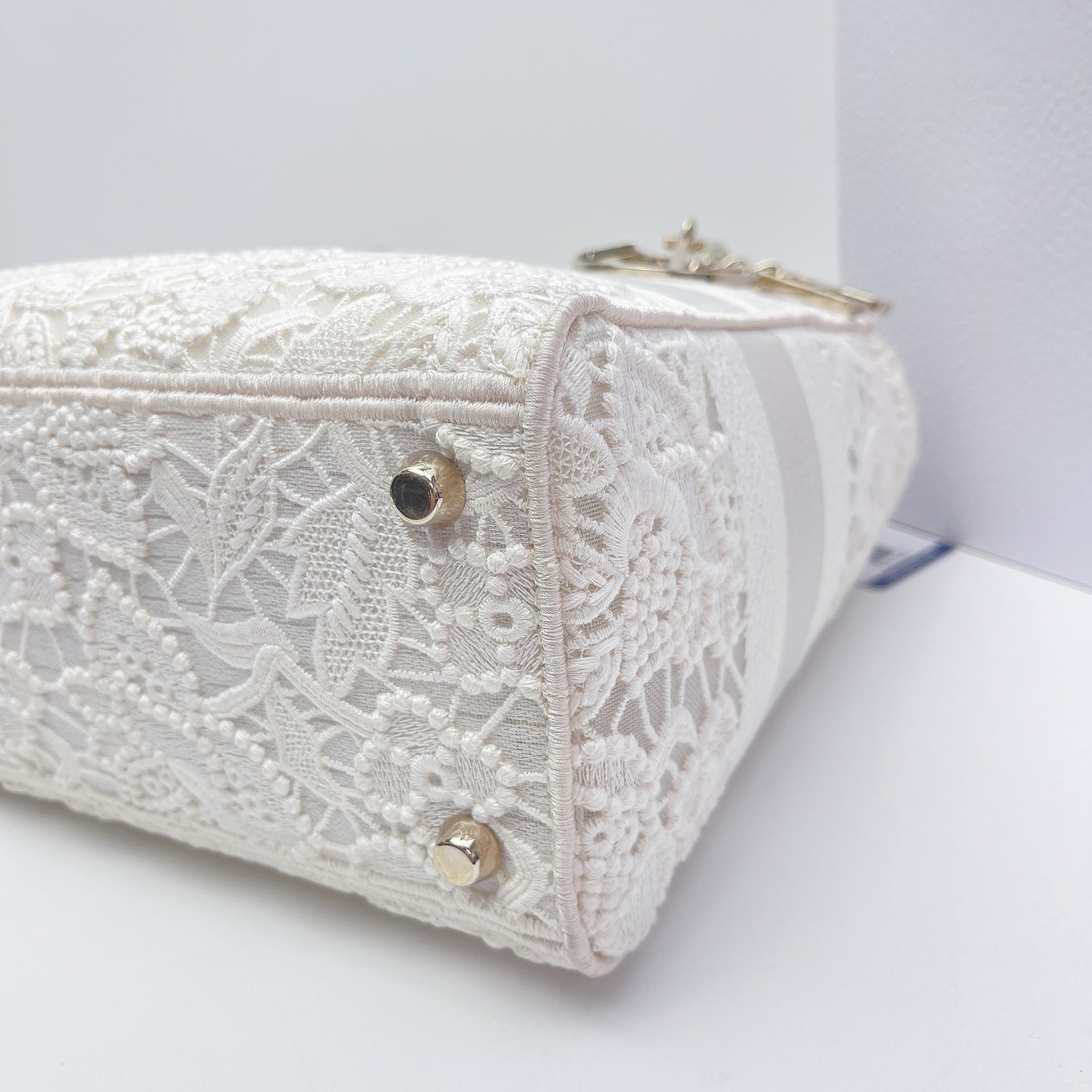 Dior - Lady Dior - Cloth - White - (mini)