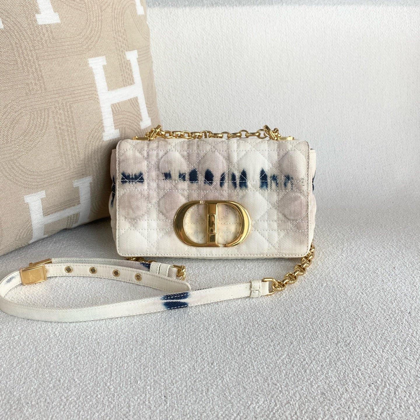Dior - Lady Dior - Cloth - White - (small)