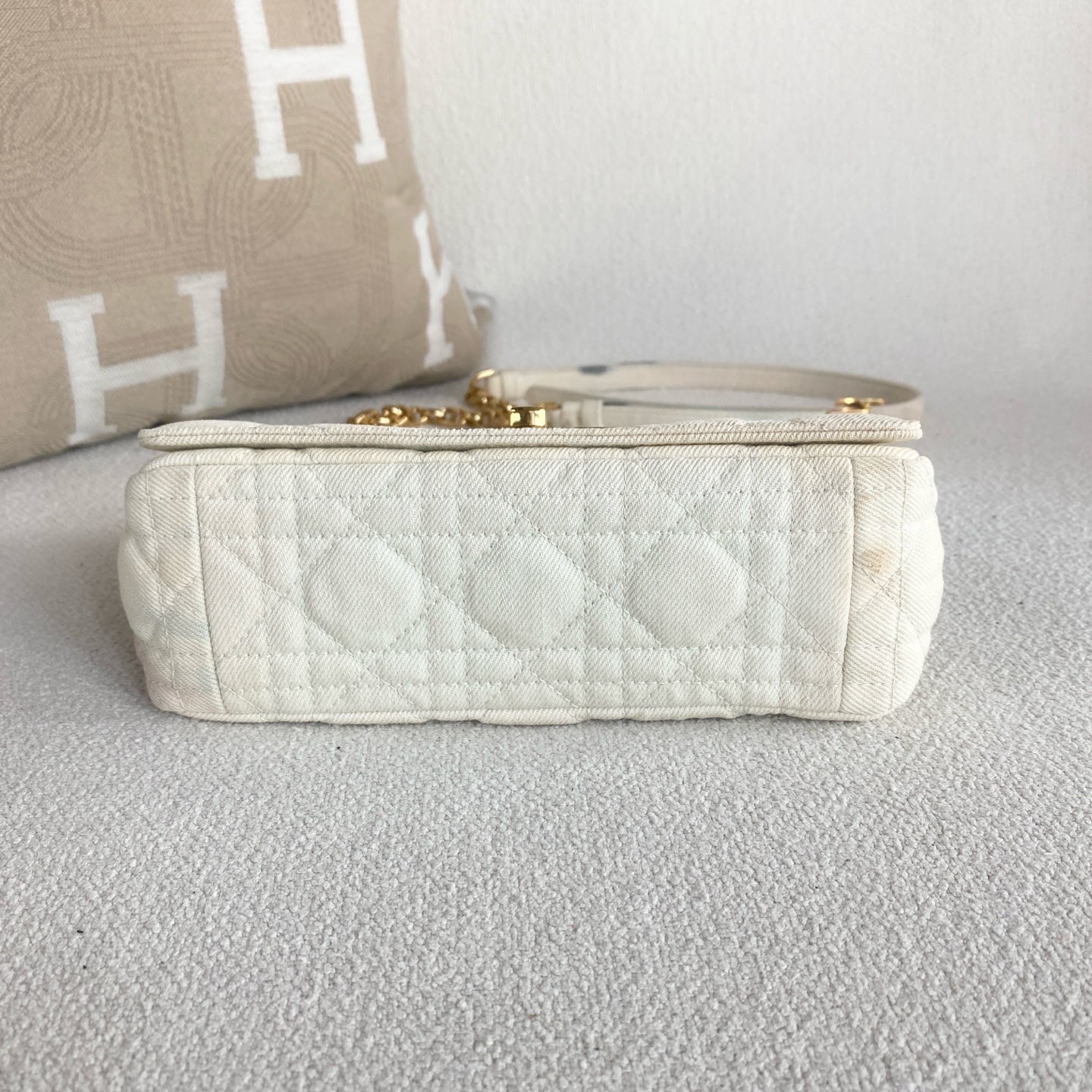 Dior - Lady Dior - Cloth - White - (small)
