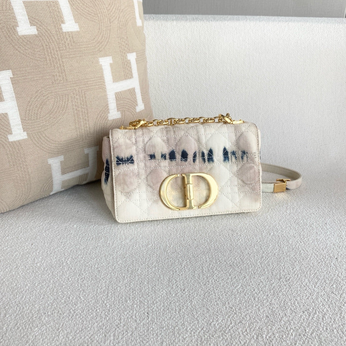 Dior - Lady Dior - Cloth - White - (small)