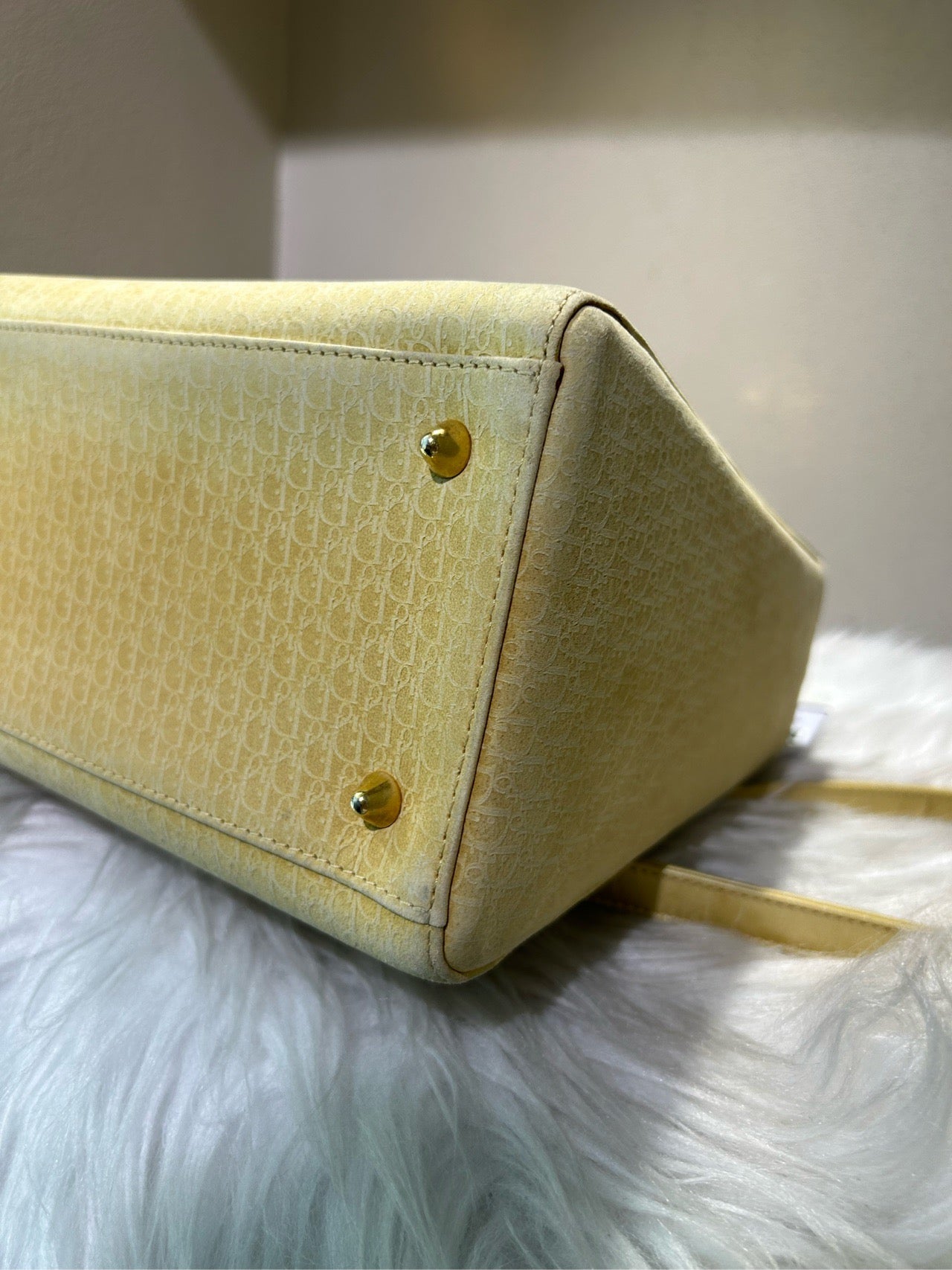 Dior - Lady Dior - Cloth - Yellow - (medium)