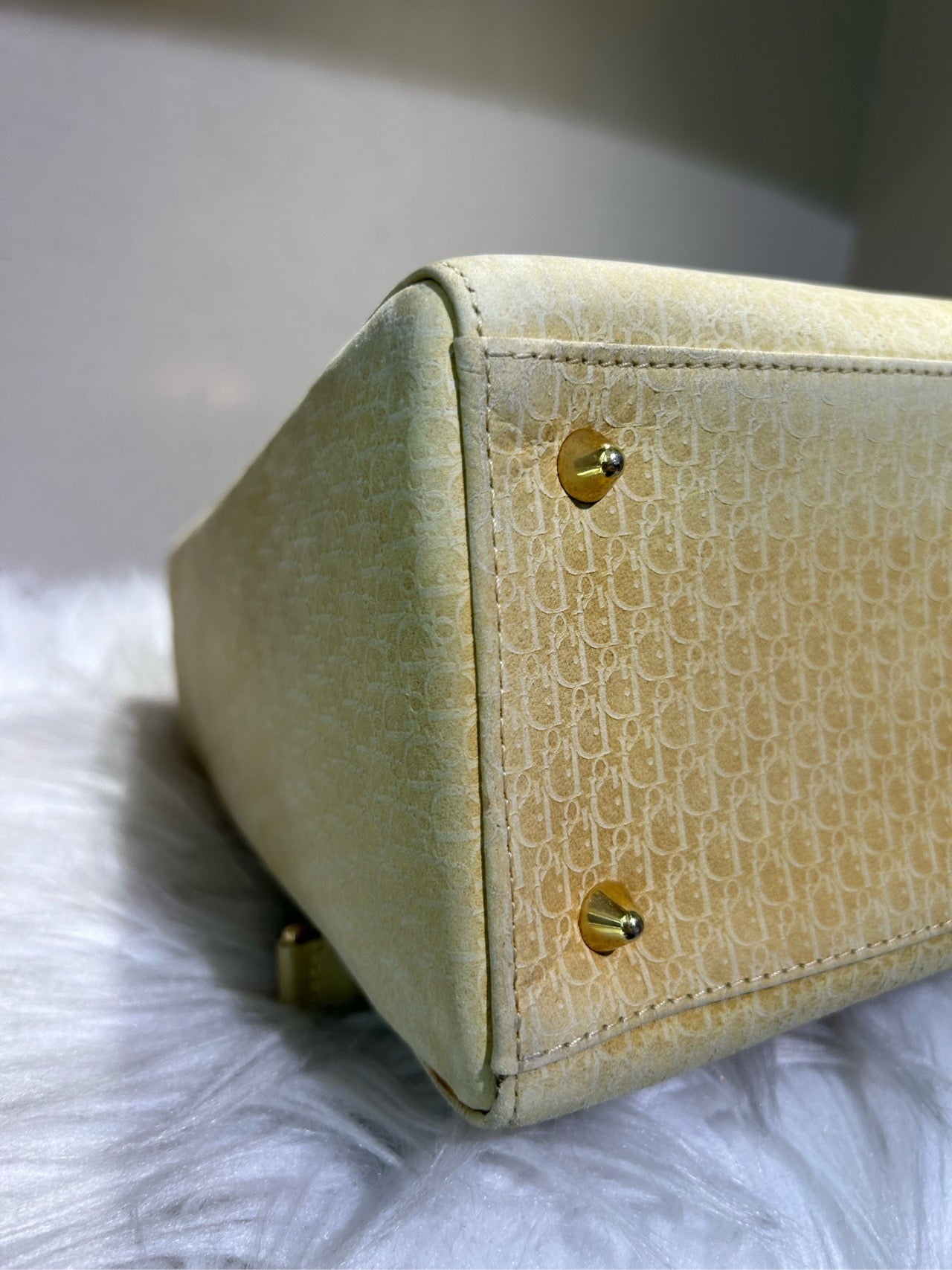Dior - Lady Dior - Cloth - Yellow - (medium)