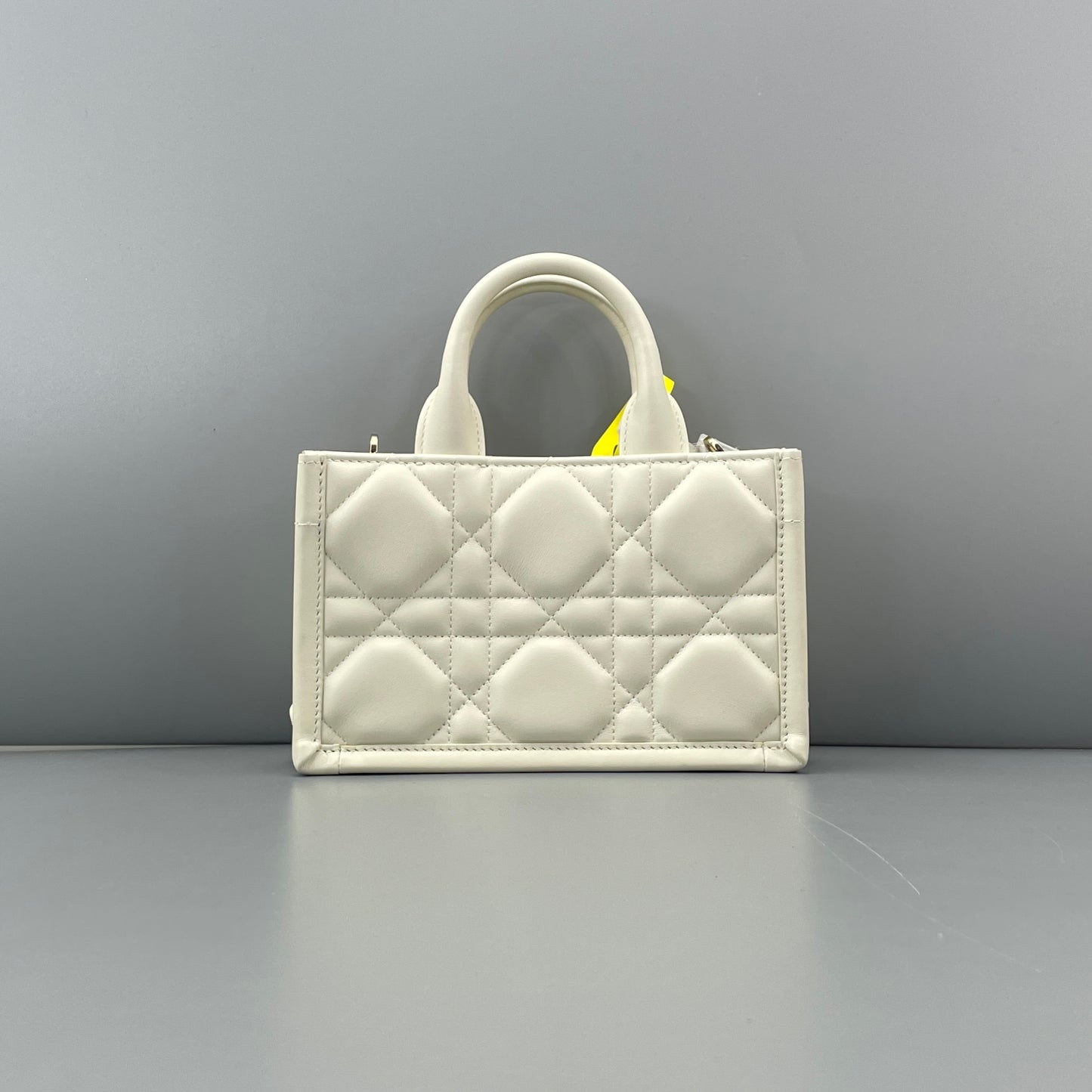 Dior - Lady Dior D-Joy Bag - Lambskin leather - White - (mini)