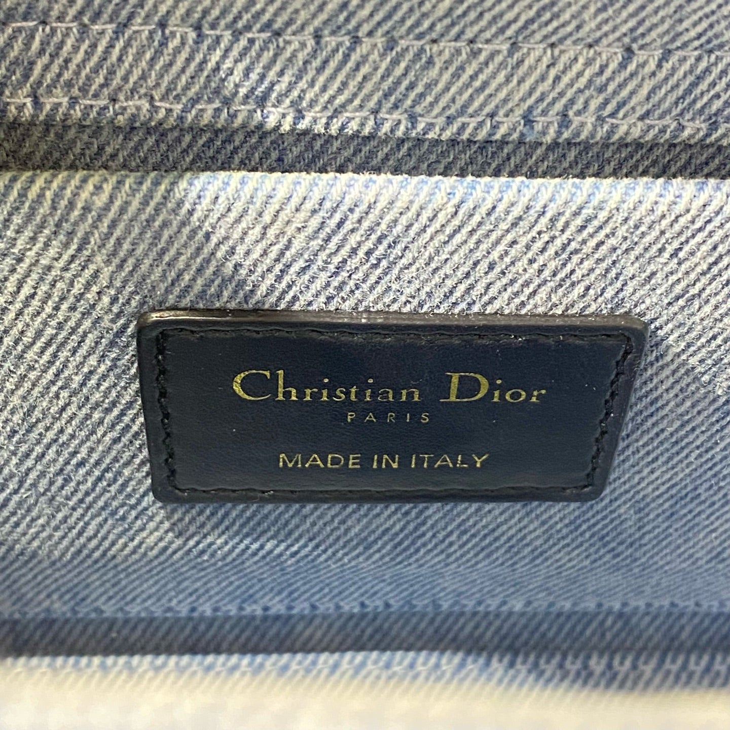 Dior - Lady Dior - Denim - Blue - (small)