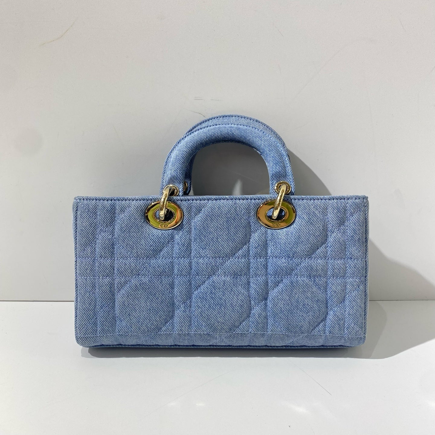 Dior - Lady Dior - Denim - Blue - (small)