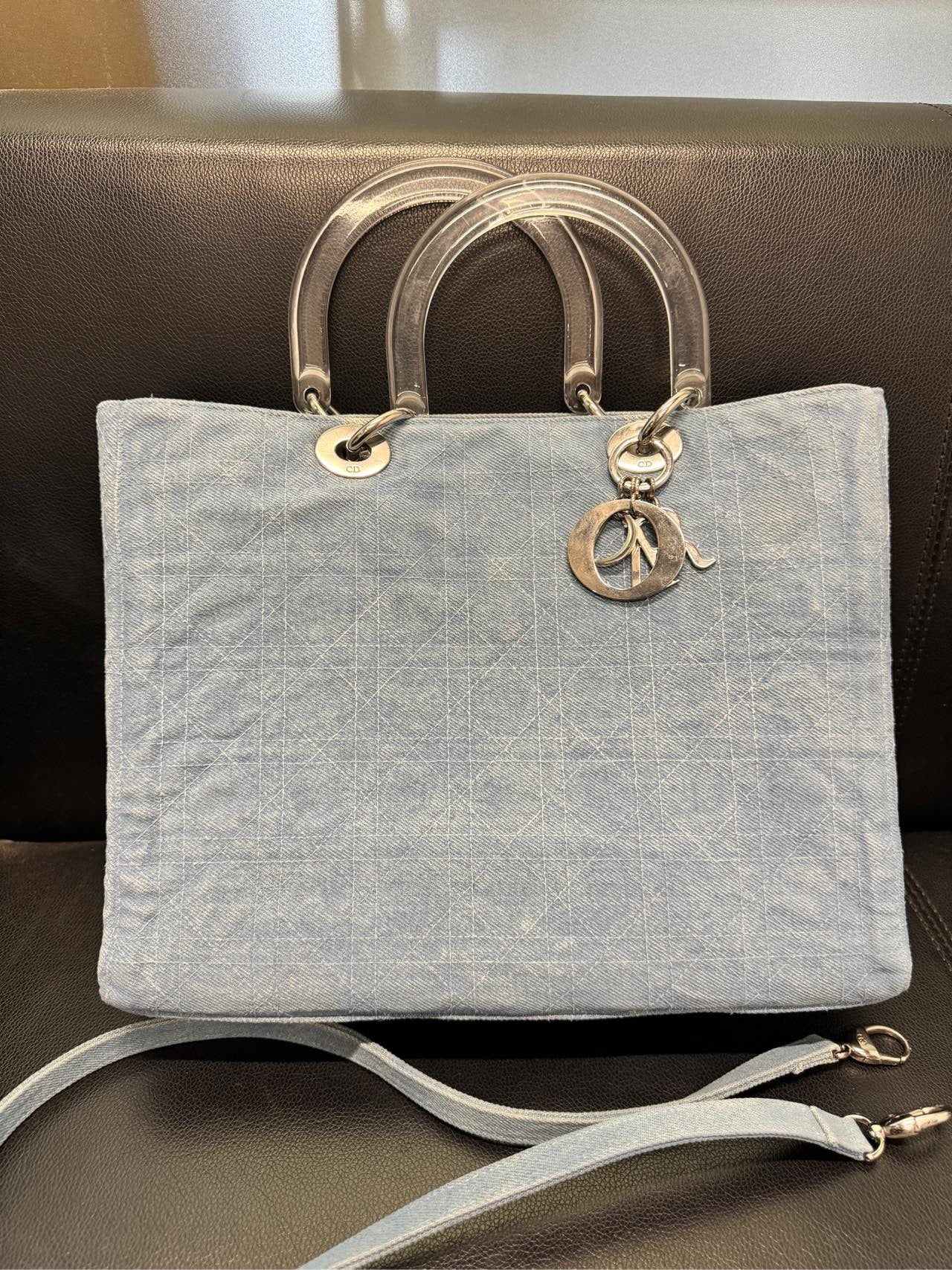 Dior - Lady Dior - Denim - Jeans - Blue - (large)