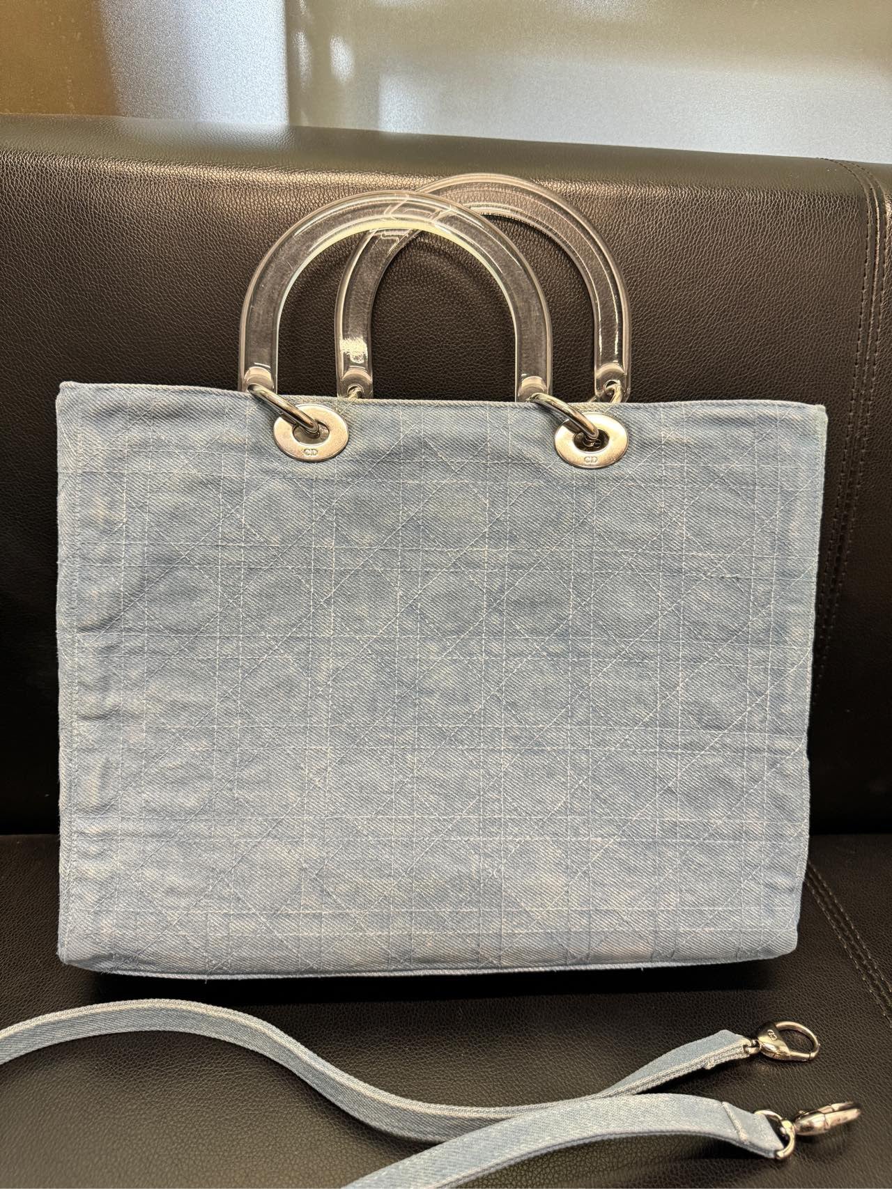 Dior - Lady Dior - Denim - Jeans - Blue - (large)