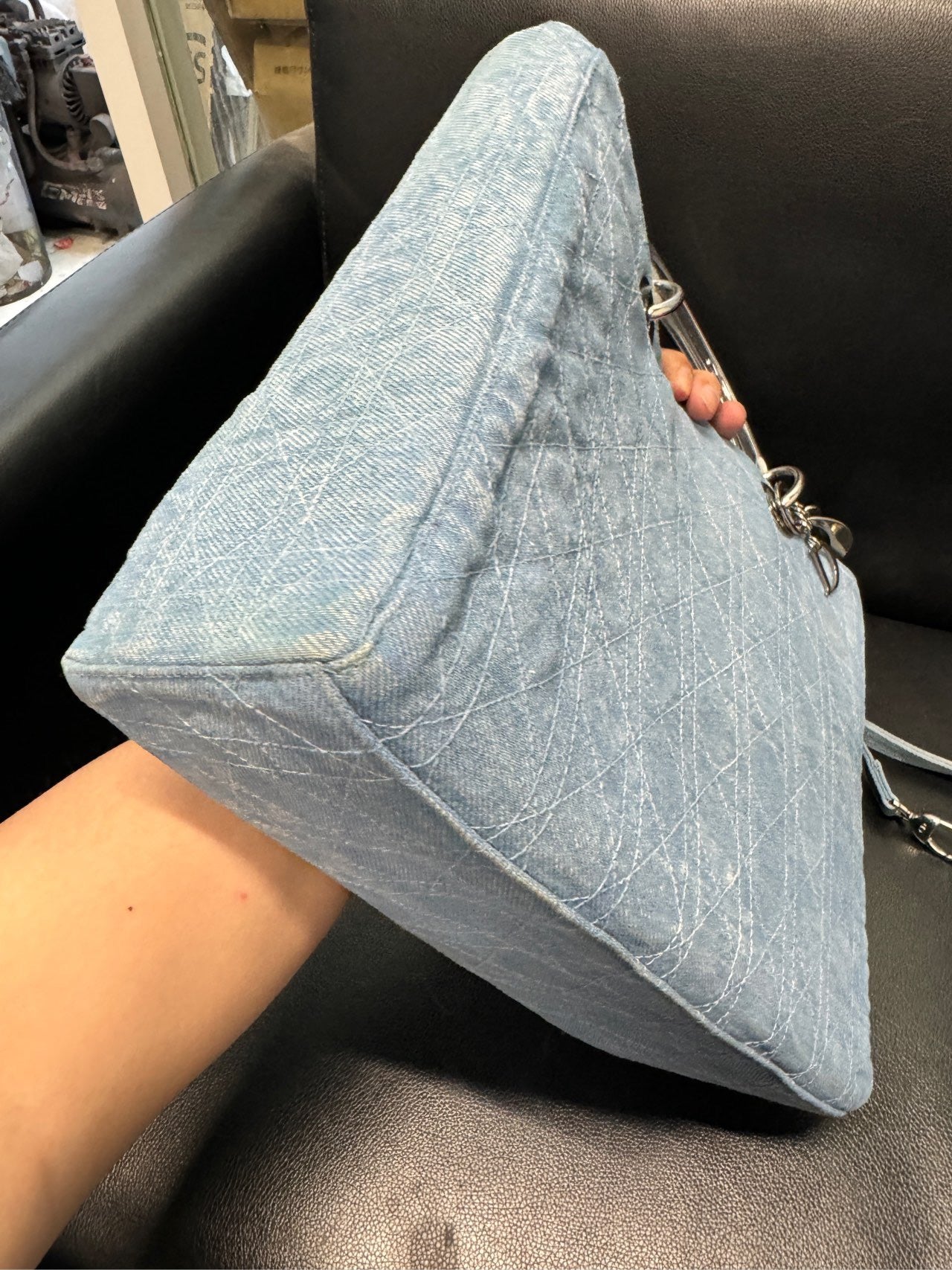 Dior - Lady Dior - Denim - Jeans - Blue - (large)