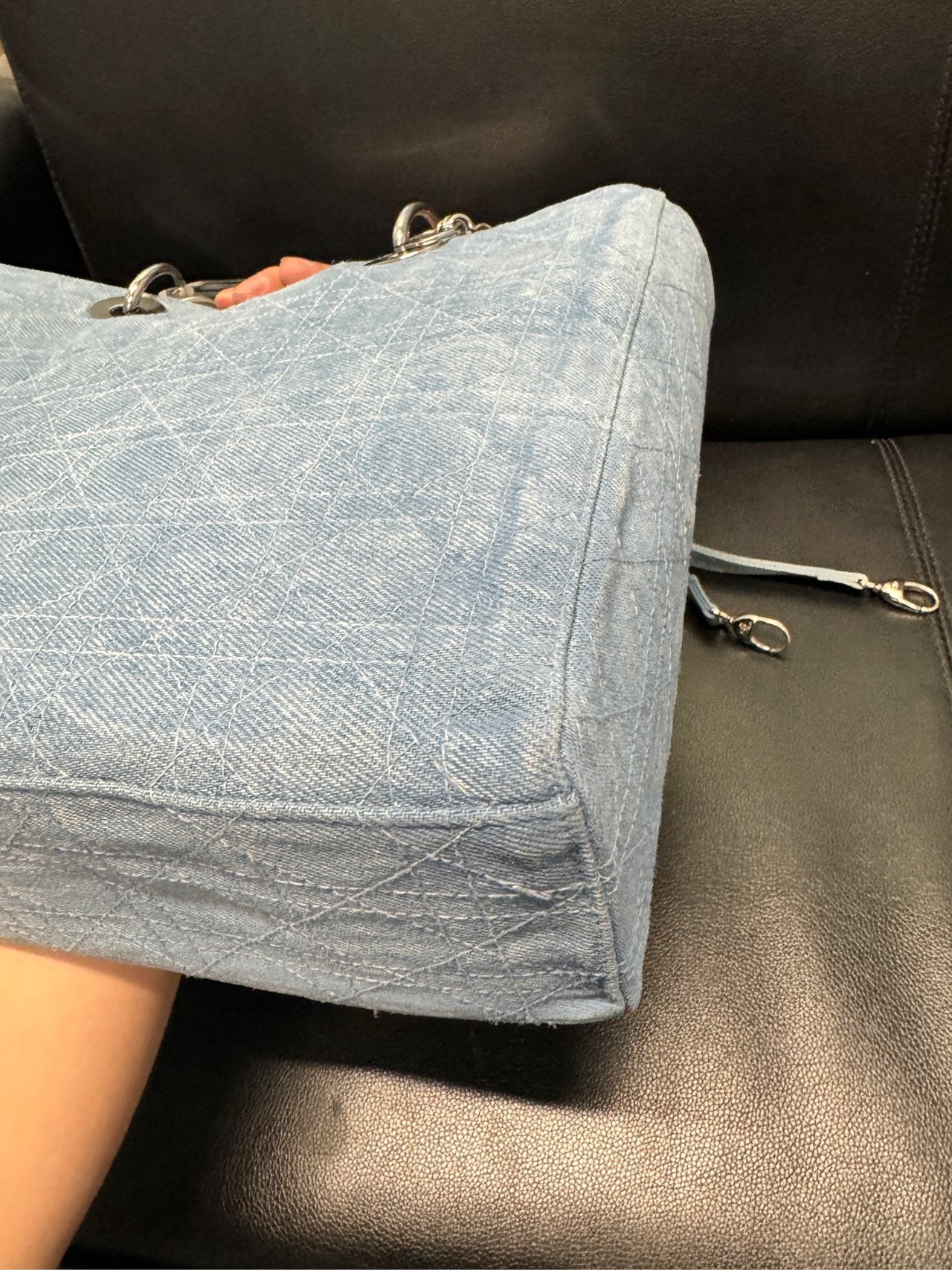 Dior - Lady Dior - Denim - Jeans - Blue - (large)
