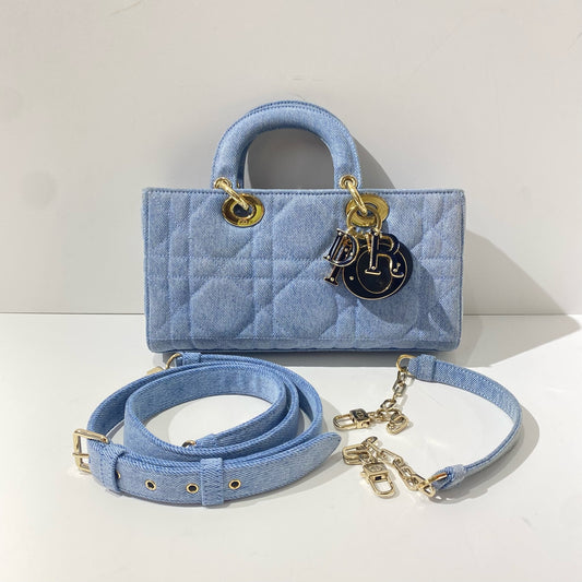 Dior - Lady Dior - Denim - Jeans - Blue - (small)