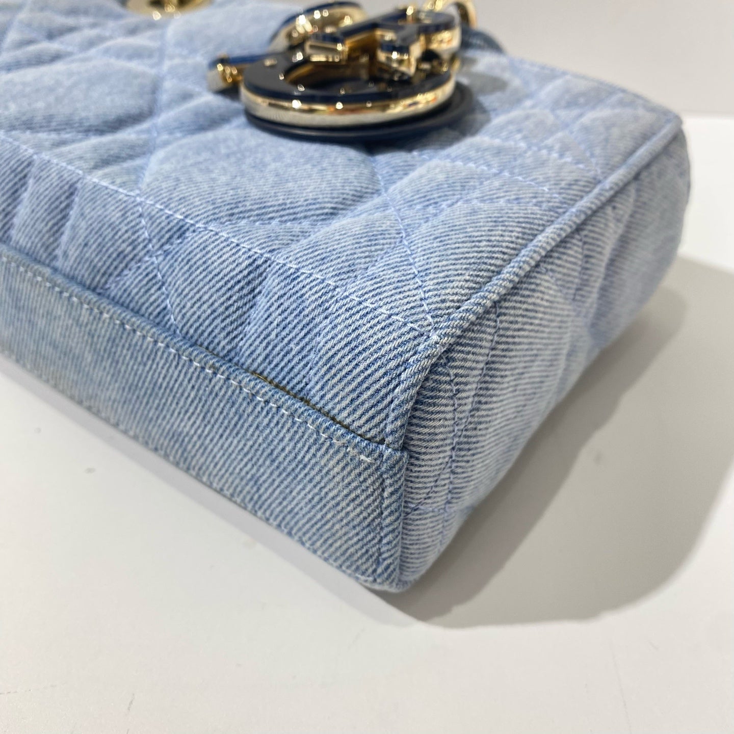 Dior - Lady Dior - Denim - Jeans - Blue - (small)