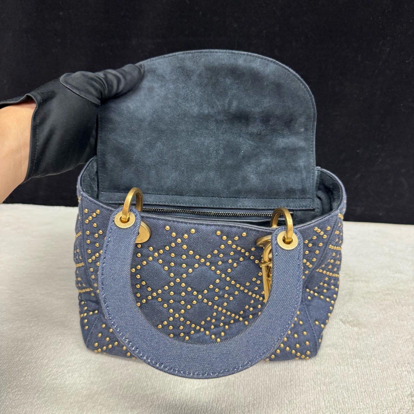 Dior - Lady Dior - Denim - Jeans - Blue - (small)