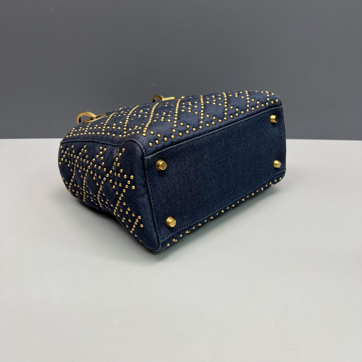 Dior - Lady Dior - Denim - Jeans - Navy - (small)