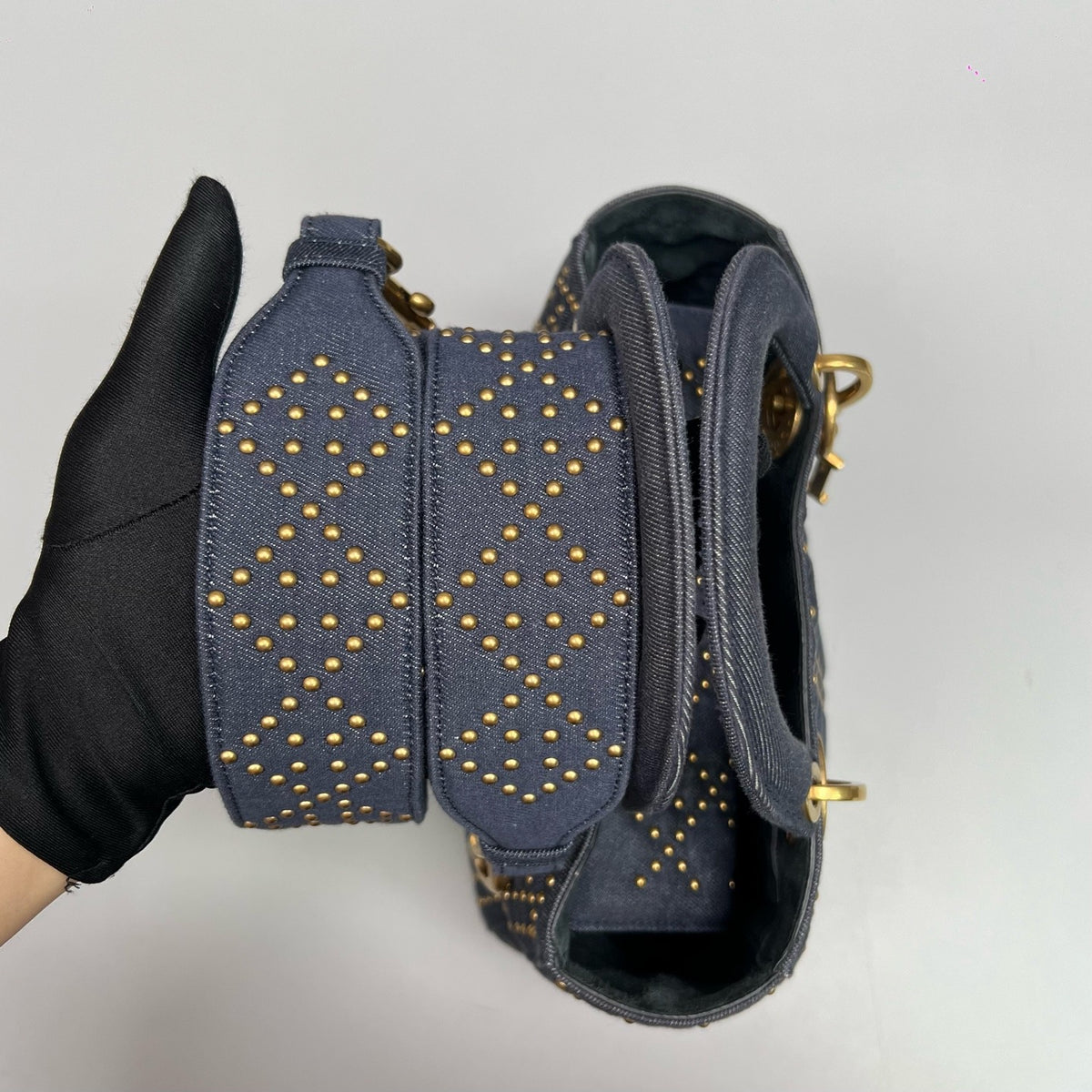 Dior - Lady Dior - Denim - Jeans - Navy - (small)