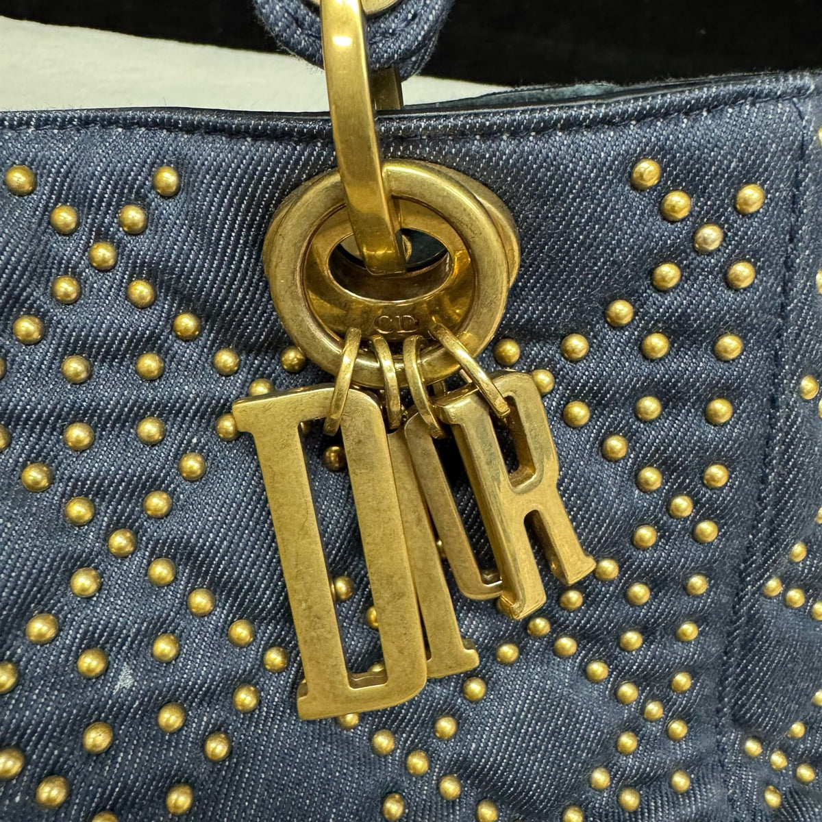Dior - Lady Dior - Denim - Jeans - Navy - (small)