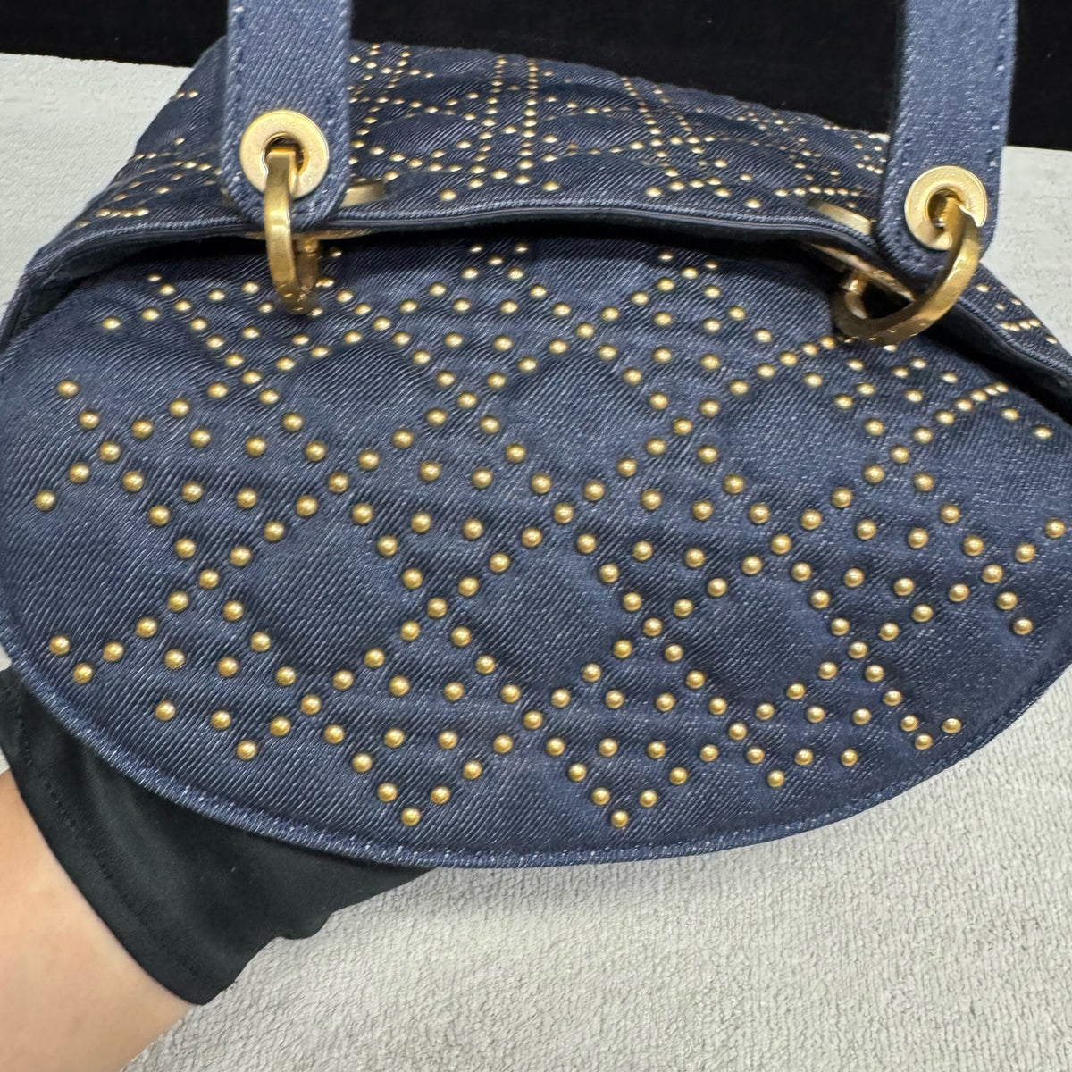 Dior - Lady Dior - Denim - Jeans - Navy - (small)