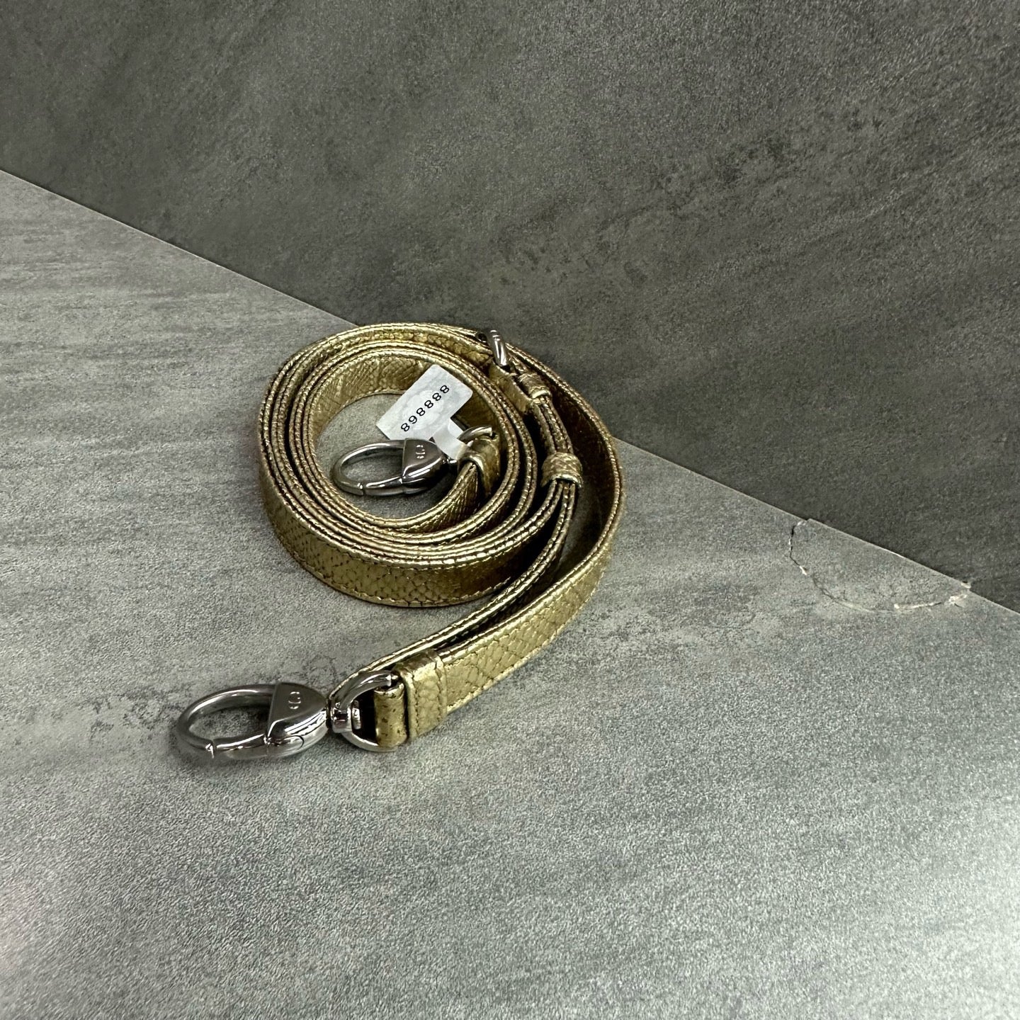 Dior - Lady Dior - Exotic leathers - Lizard - Gold - (mini)