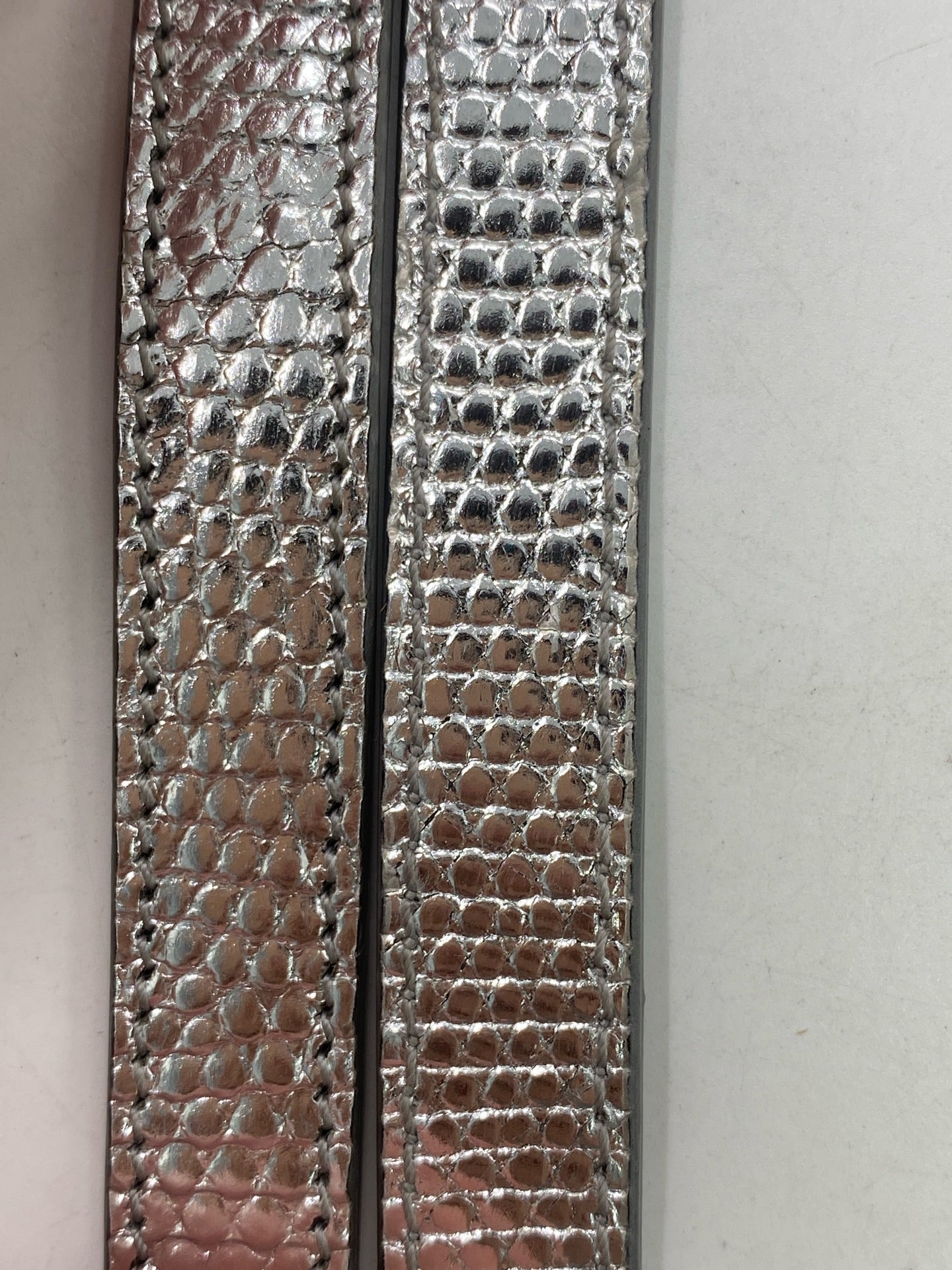 Dior - Lady Dior - Exotic leathers - Lizard - Silver - (mini)