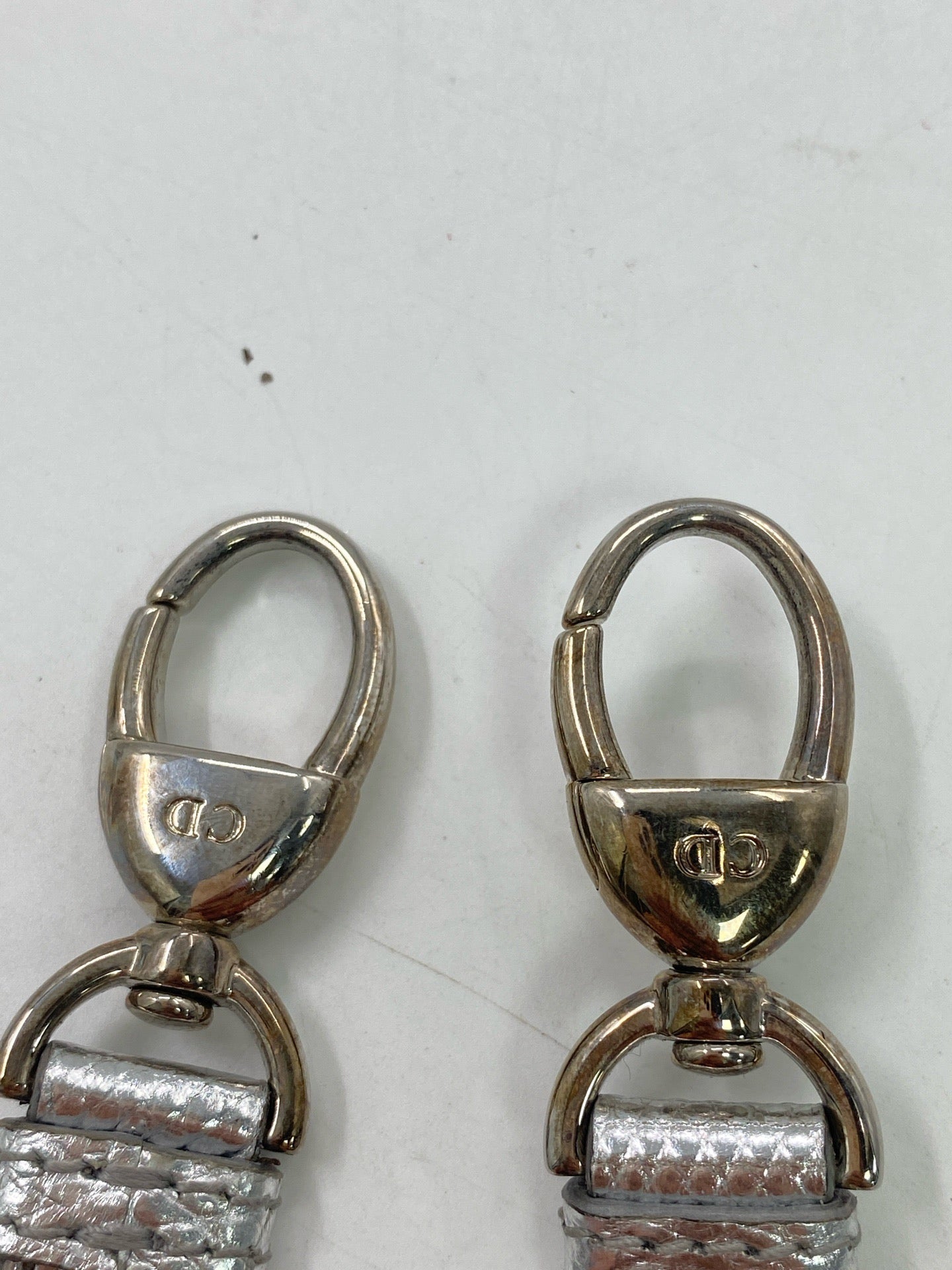 Dior - Lady Dior - Exotic leathers - Lizard - Silver - (mini)