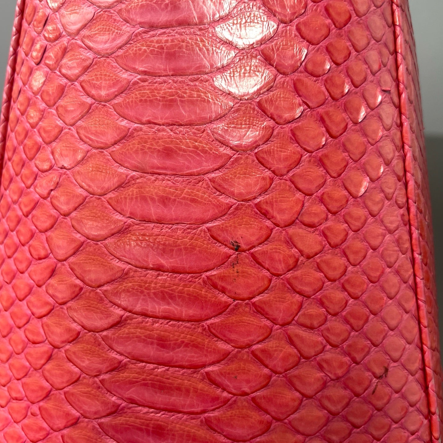 Dior - Lady Dior - Exotic leathers - Python - Pink - (medium)