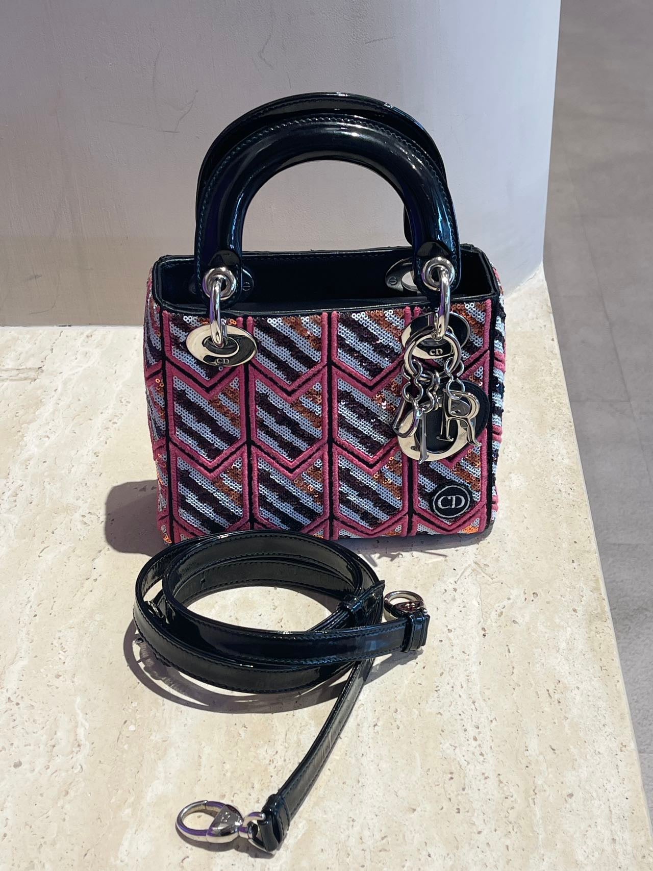 Dior - Lady Dior - Glitter - Multicolour - (mini)