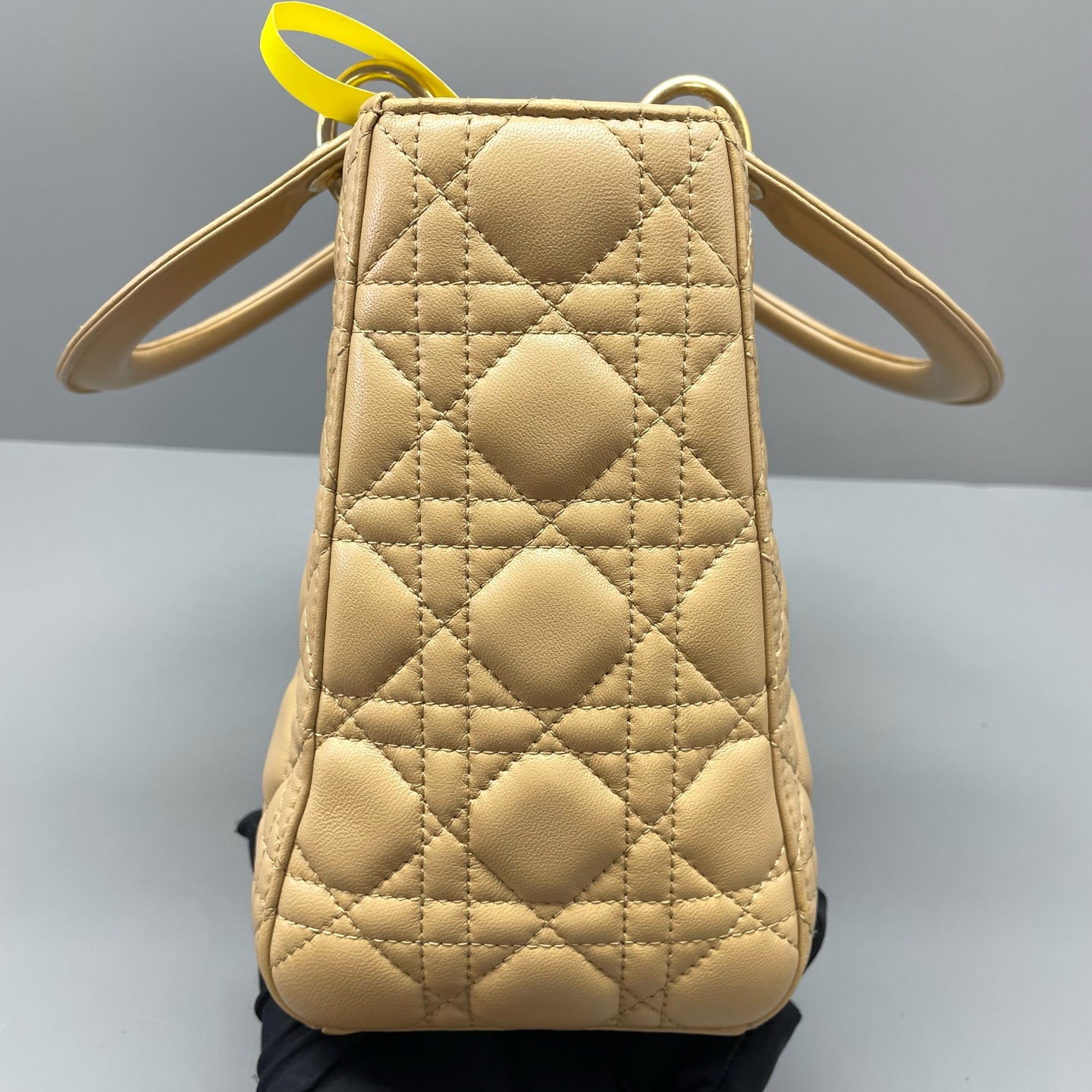 Dior - Lady Dior - Lambskin leather - Beige - (medium)