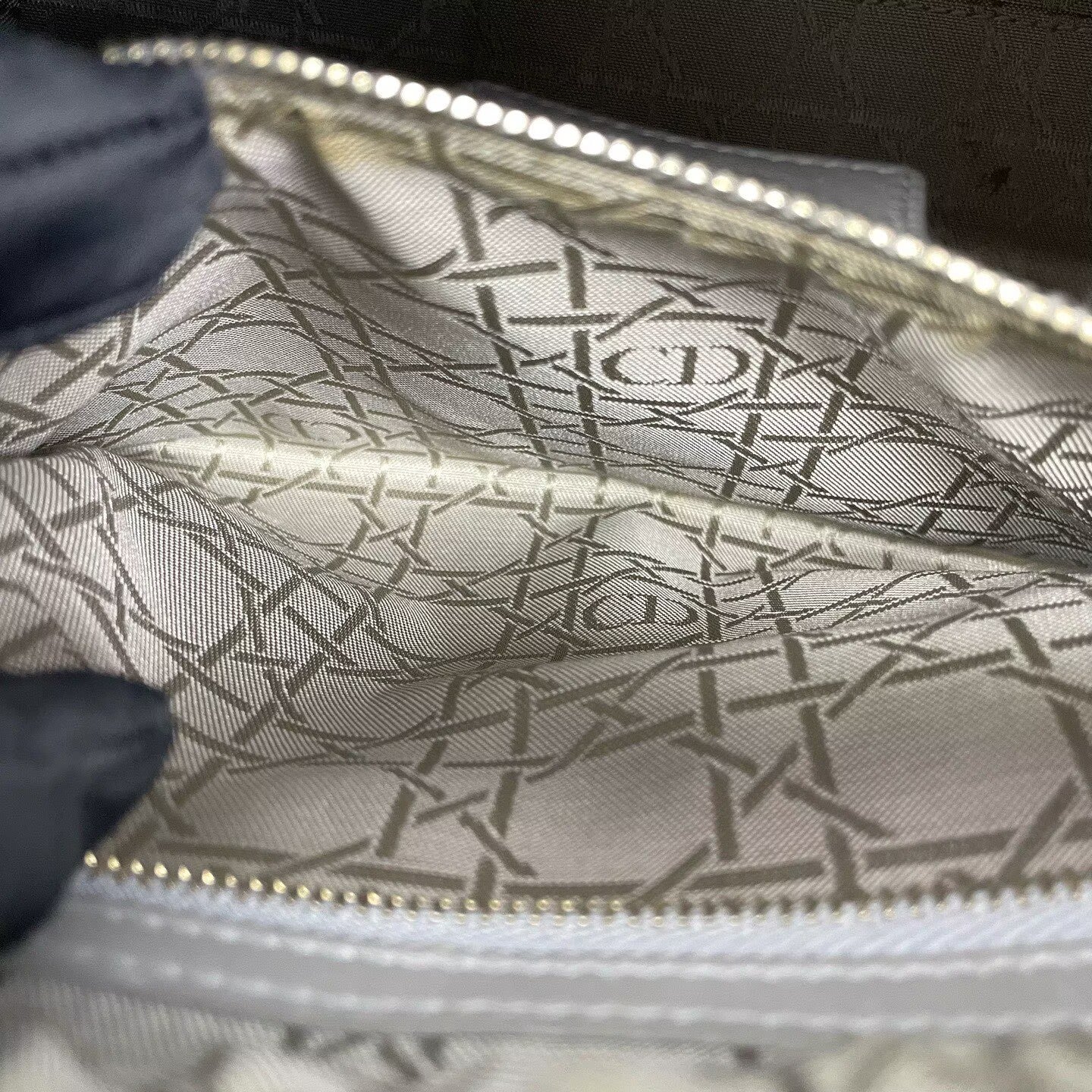 Dior - Lady Dior - Lambskin leather - Grey - (Medium)